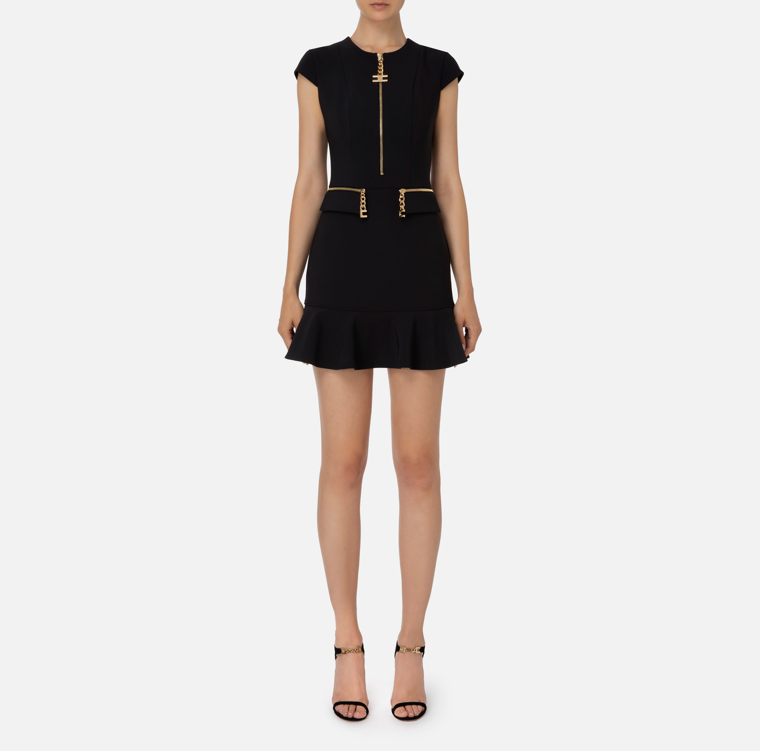Elisabetta Franchi Mini Dress Women's White 40 | eBay