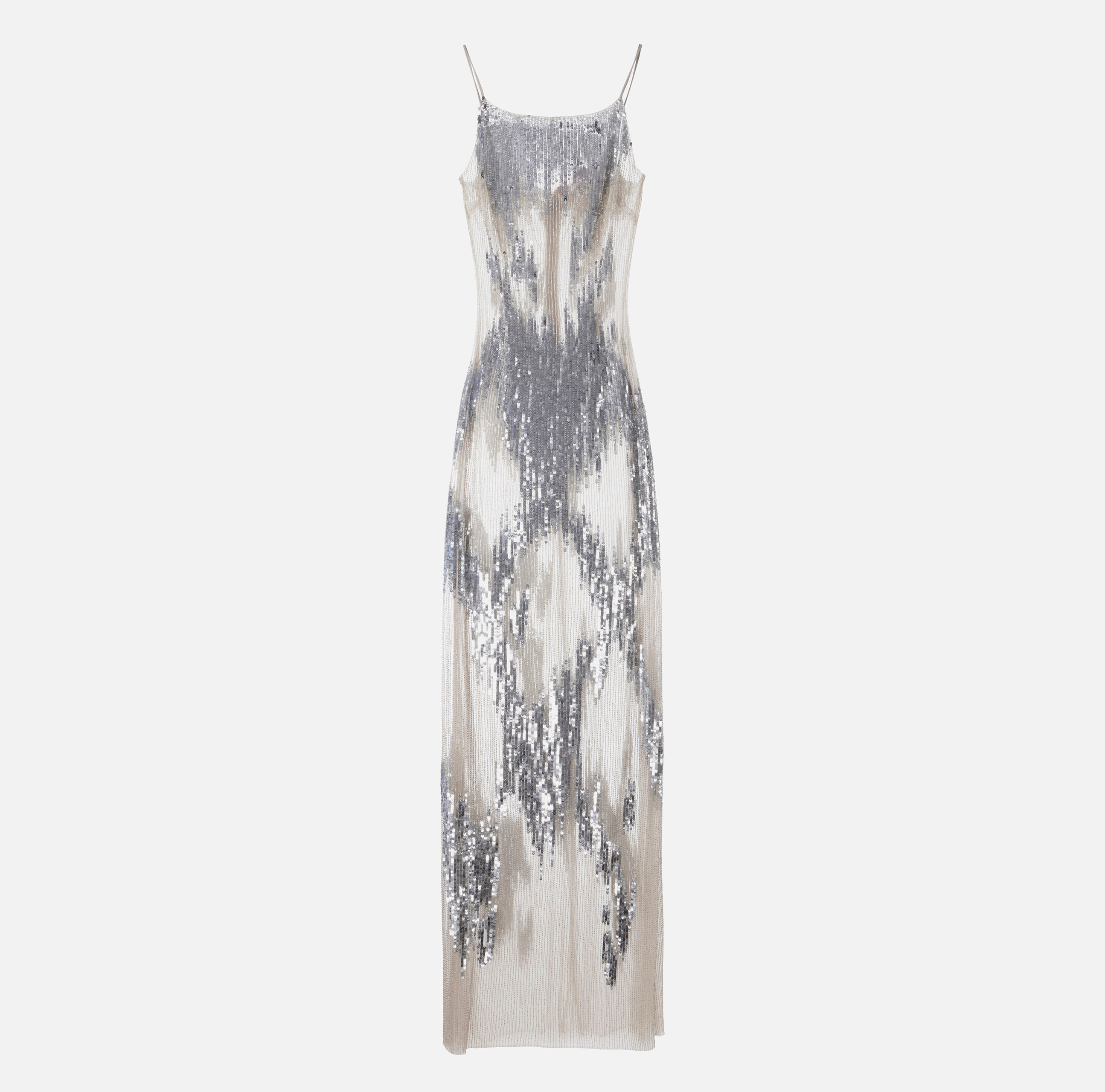 Red Carpet dress made of tulle and sequins | Elisabetta