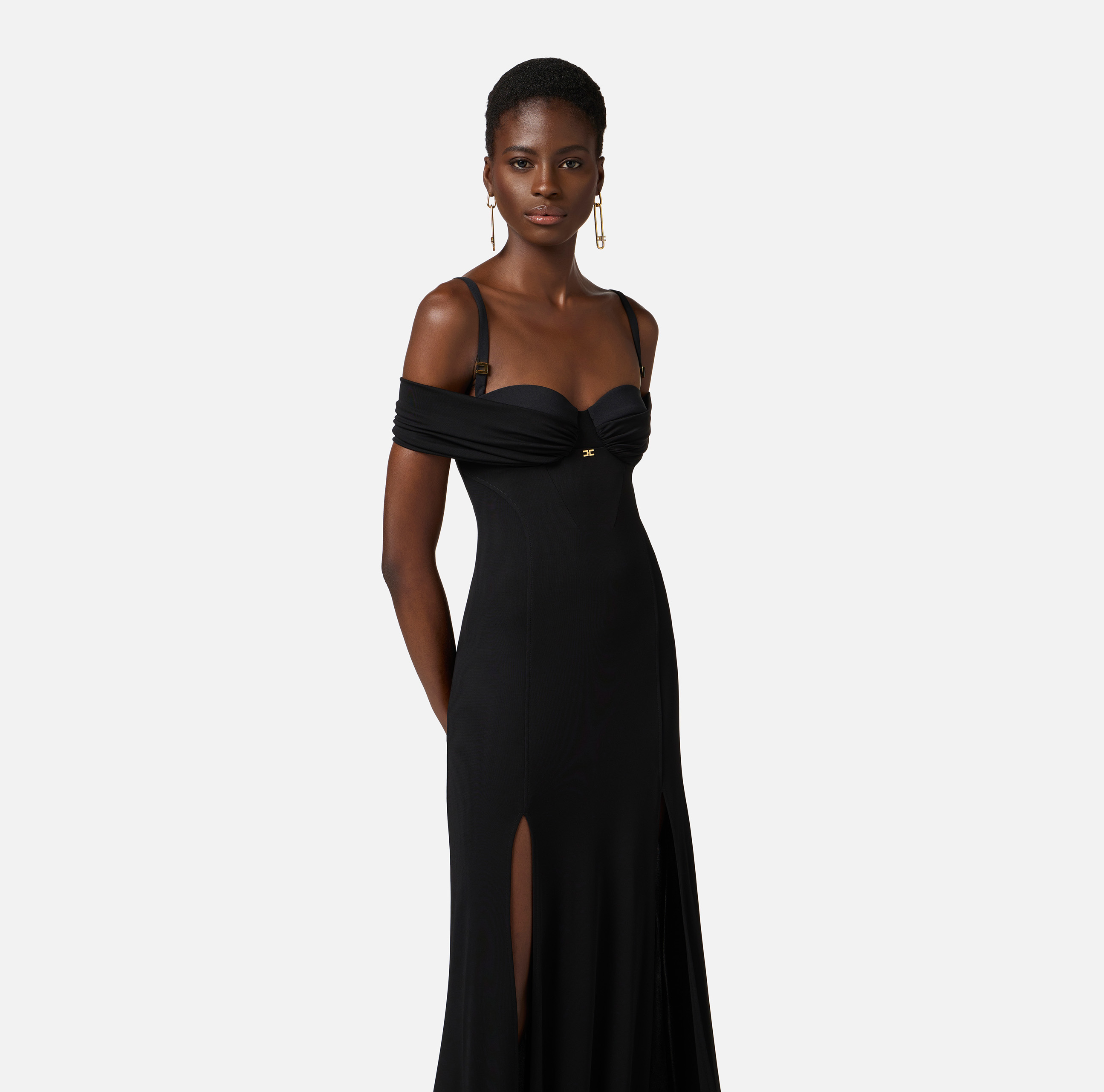 Women's long dresses outlet by Elisabetta Franchi: buy online