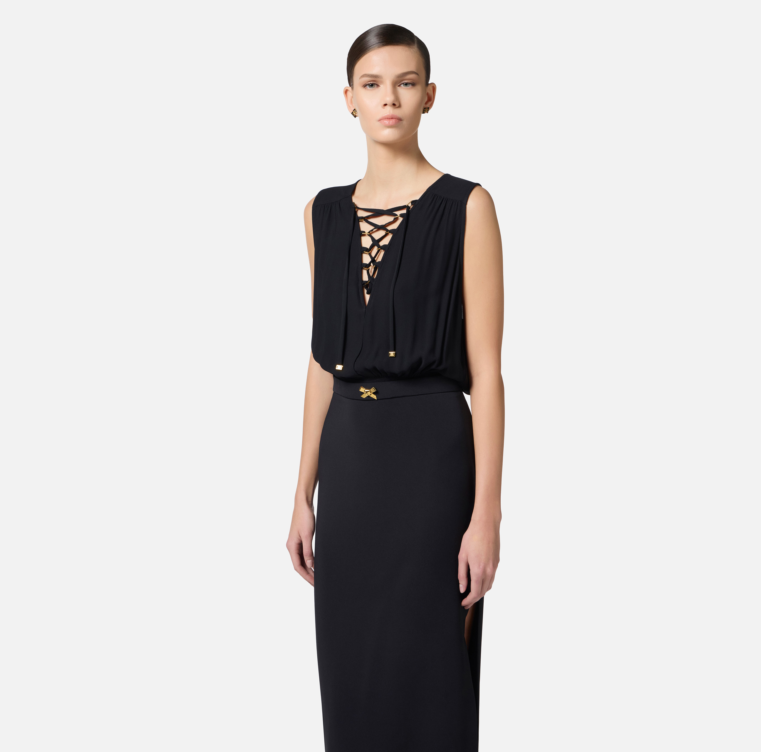 Women's long dresses outlet by Elisabetta Franchi: buy online