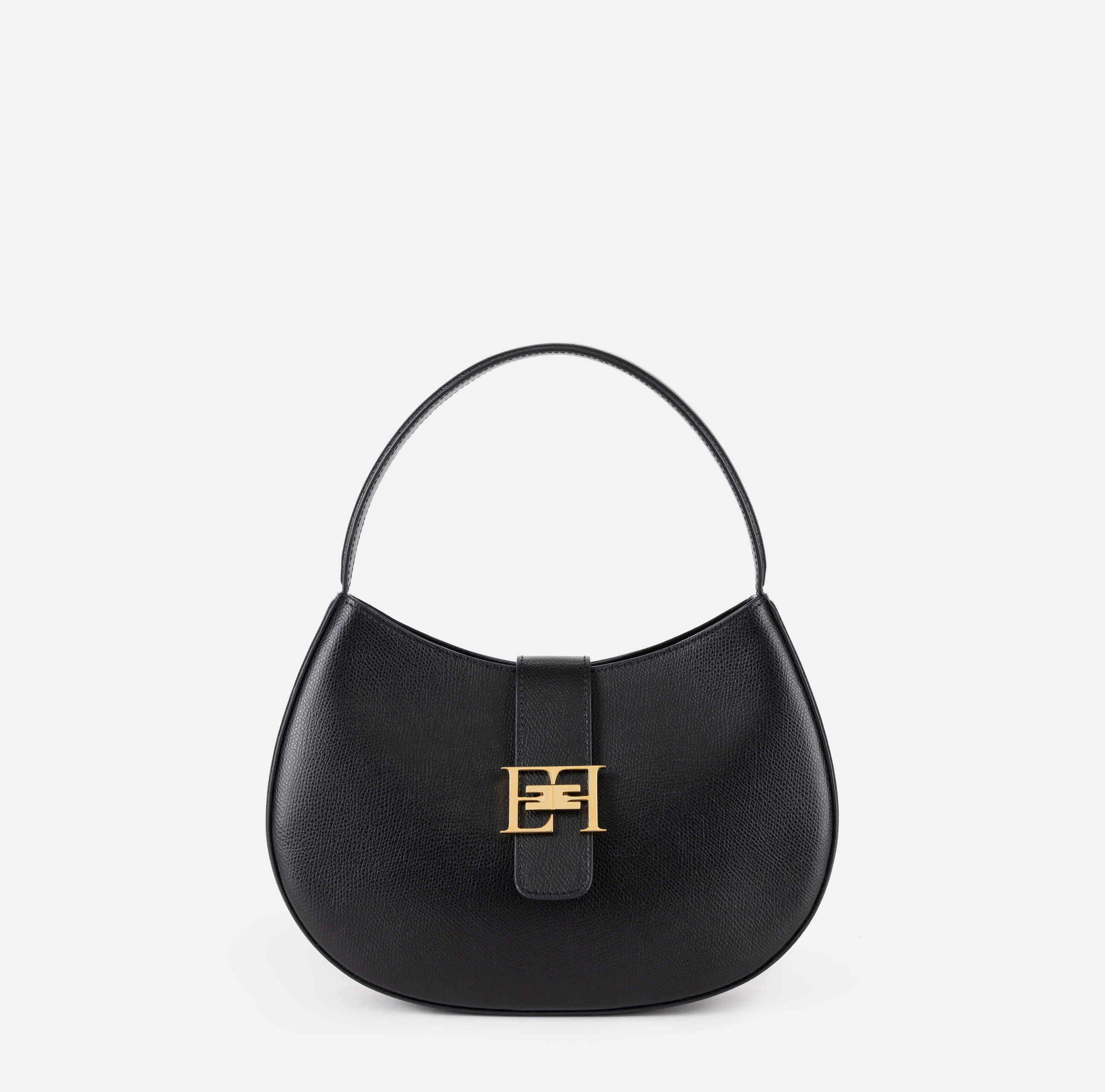 極美品✨Elisabetta Franchi パンプス 23.5 スエード 黒 3cmヒール ビジューパンプス （ブラック ベルベット） -Emma