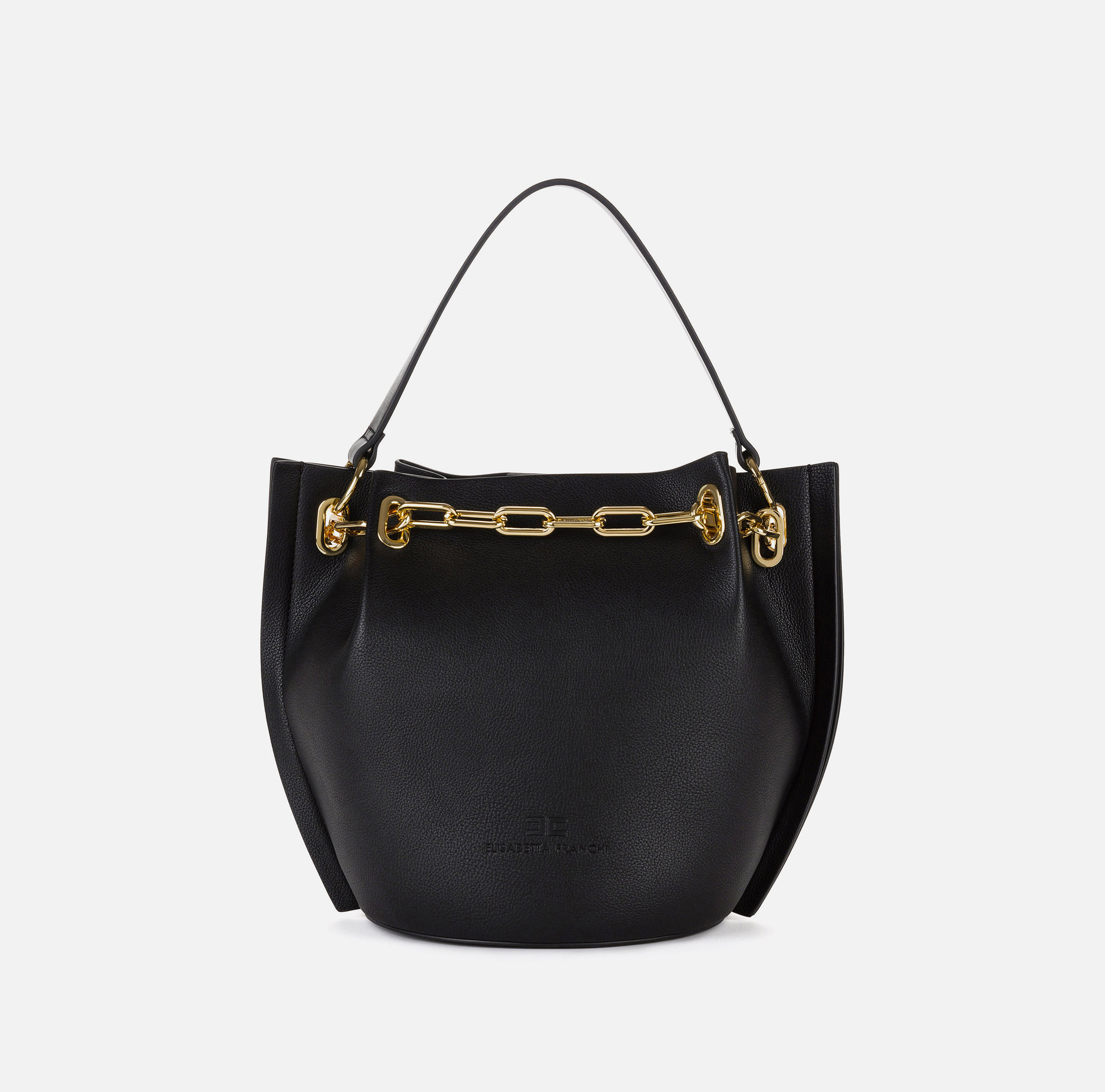 【ELISABETTA FRANCHI】yそるだーバッグ ロゴ マット エレガント Elisabetta Franchi Handbags | Buy elegance online