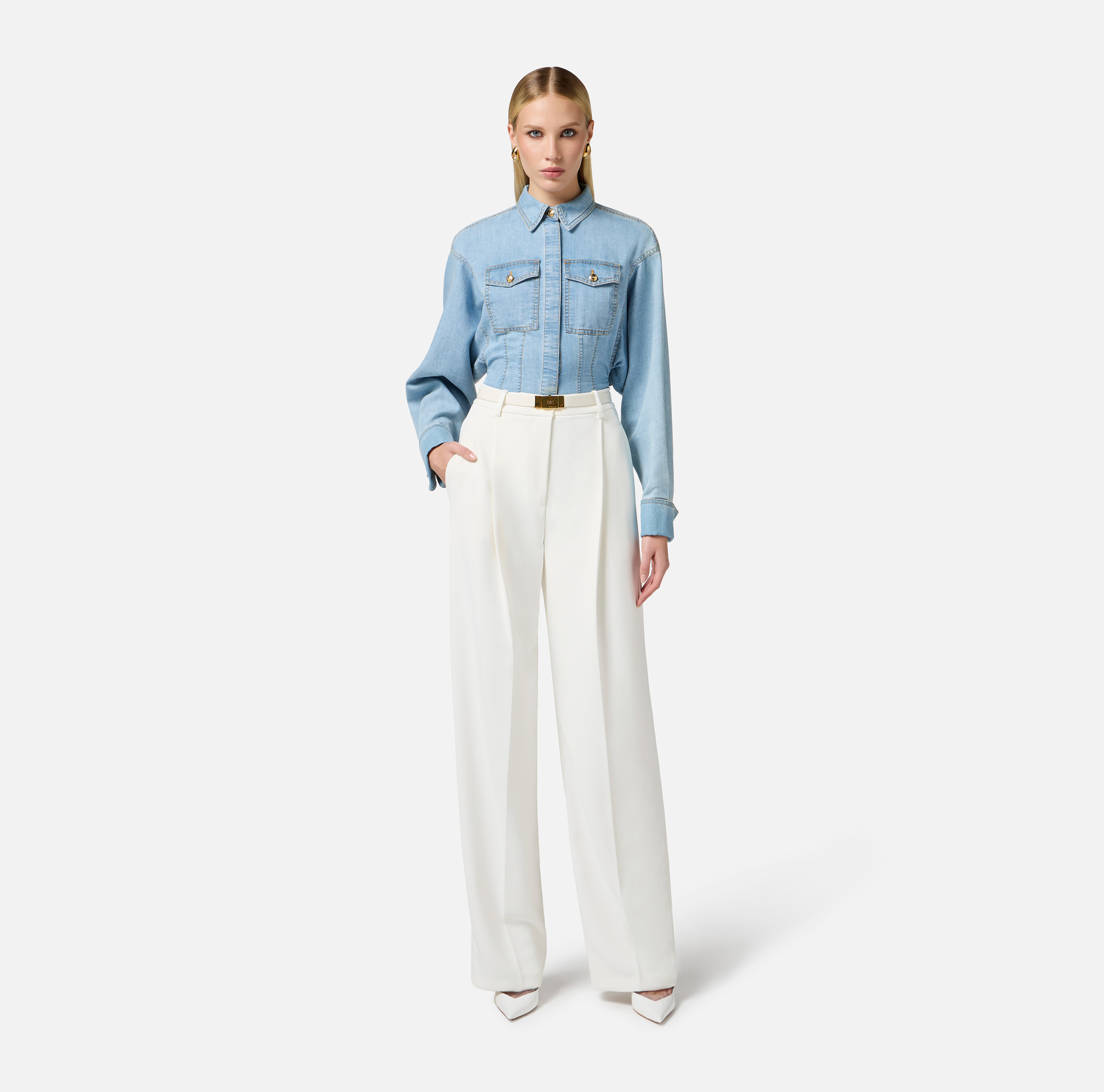 Women's shirts outlet by Elisabetta Franchi: buy online