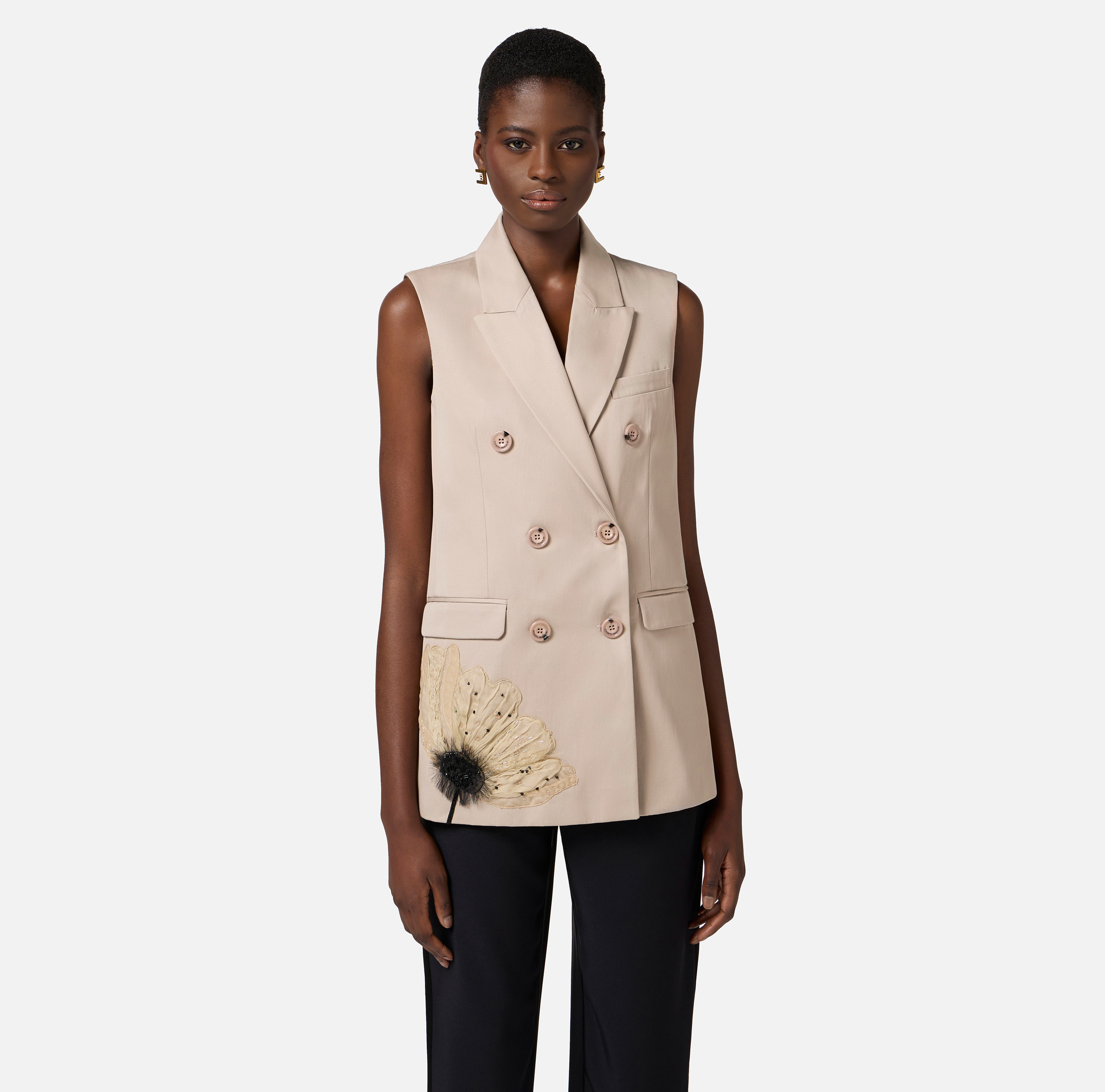 ELISABETTA FRANCHI ピンク ジャケット 40 S Outlet Elegant Jackets and Blazers for Women | Elisabetta Franchi