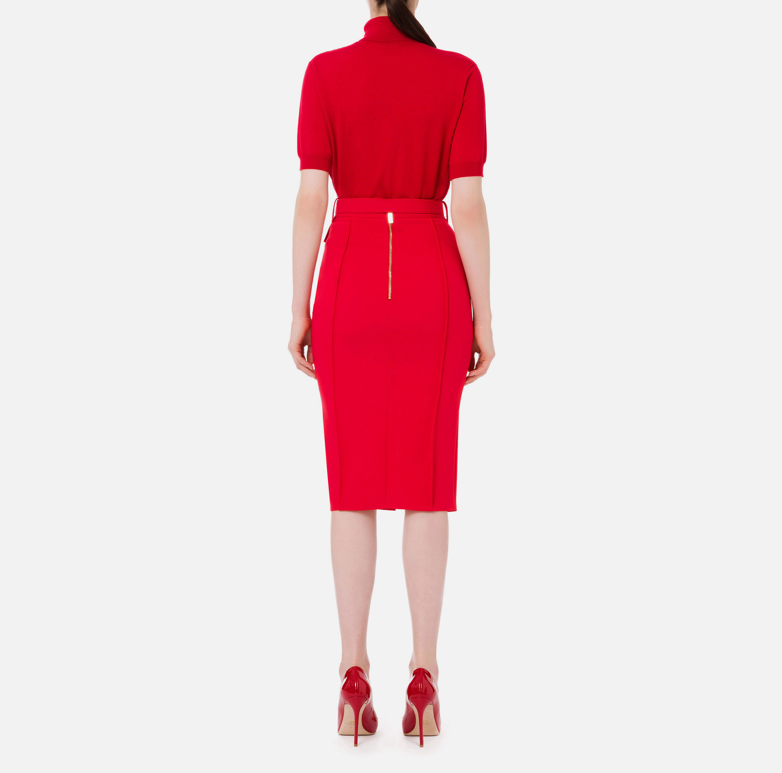 ワンピース ELISABETTA FRANCHI Women Mid Skirts ABR2252E2 DC6 Orange Women's midi skirts outlet by Elisabetta Franchi: buy online