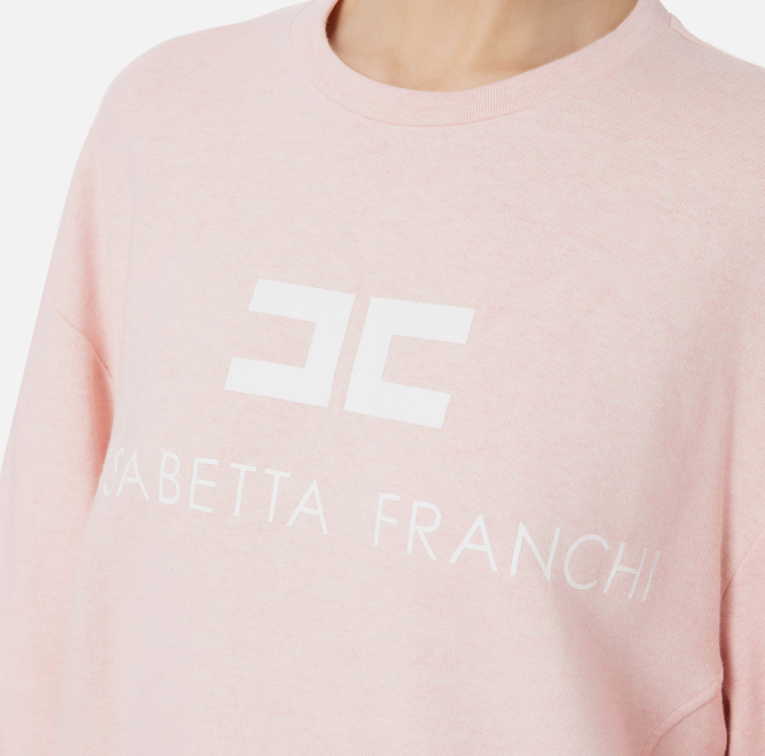 ELISABETTA FRANCHI ロゴ ニット 長袖 トップス Elisabetta Franchi Iconic sweatshirt | Elisabetta Franchi