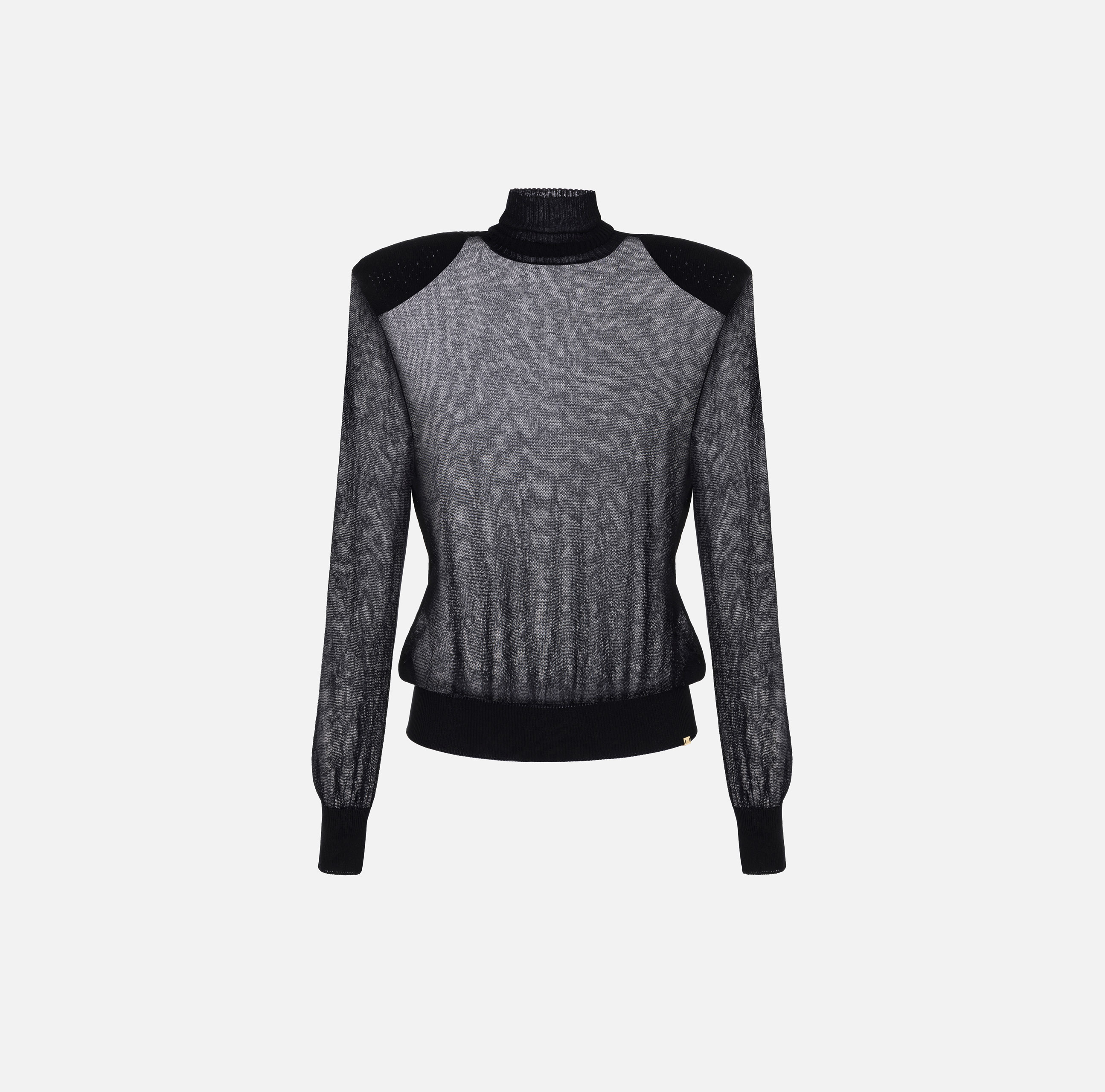 売れ筋商品|||エリザベスフランキ ニット&セーター レディース アウター SWEATER - Jumper - nero ELISABETTA FRANCHI(エリザベッタ フランキ) ニット・セーター