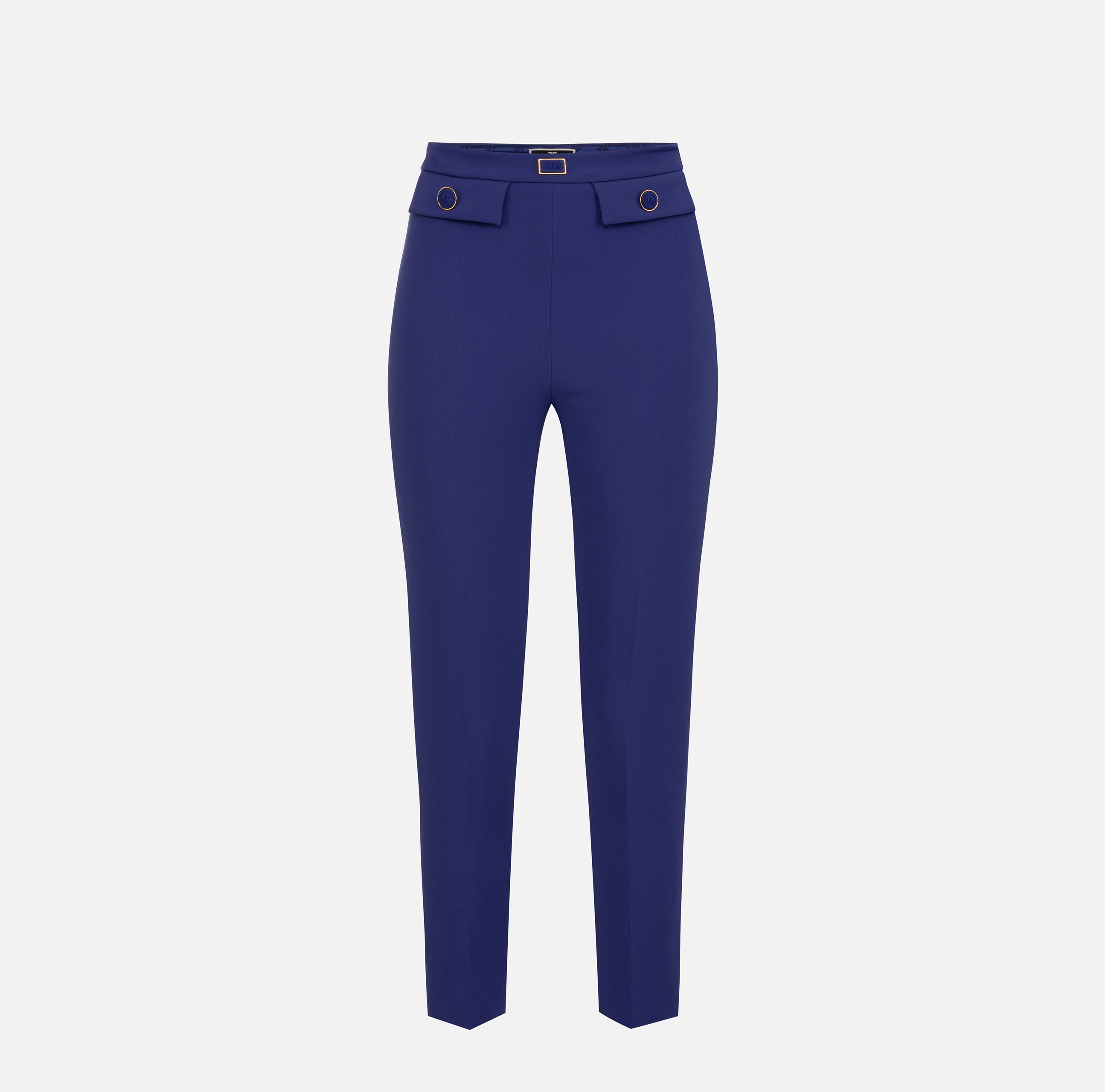 ショートパンツ ELISABETTA FRANCHI Women Pants AH00751 DC8 OLTREMARE BLUE donna-abbigliamento-jeans-no-