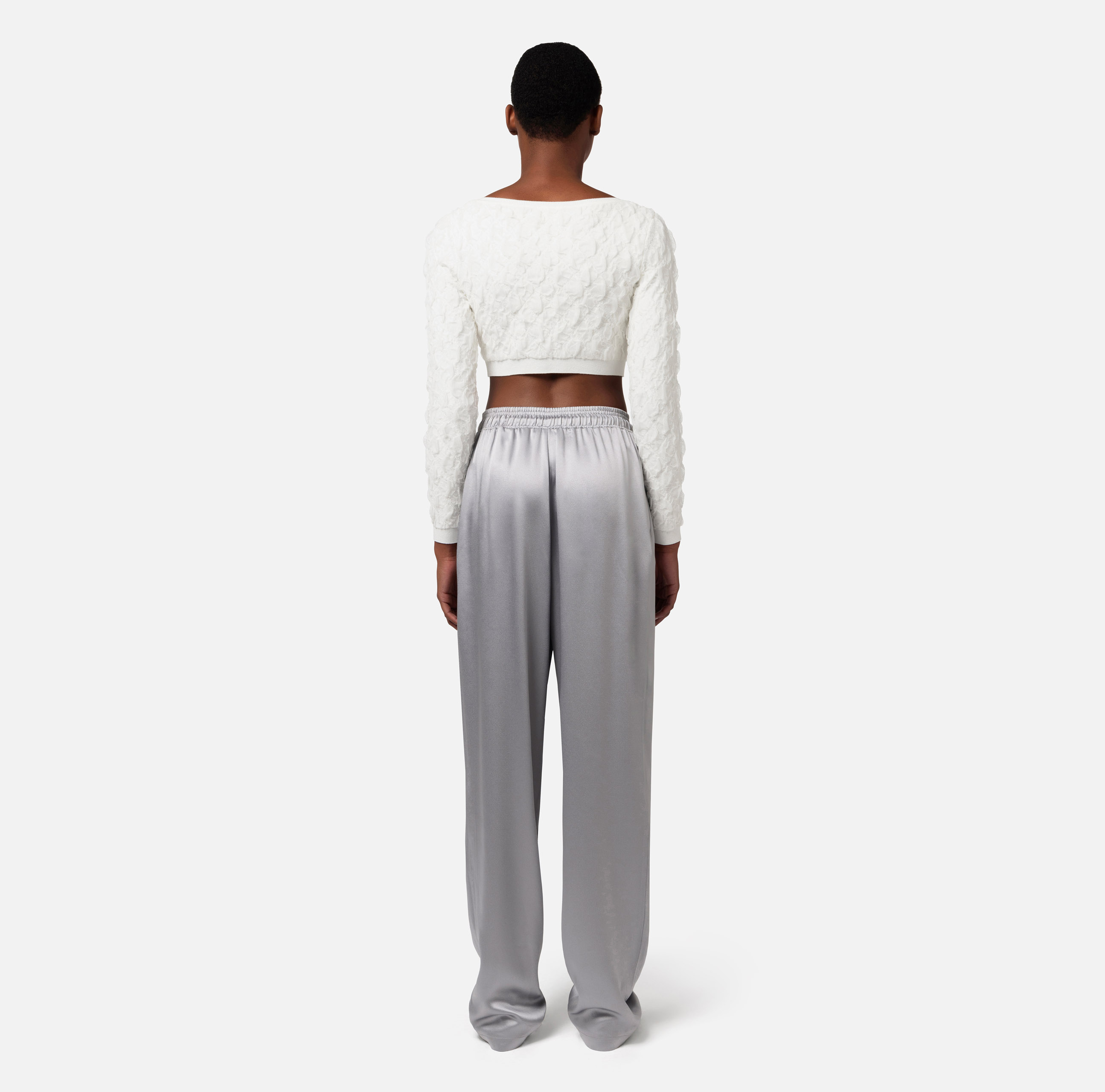 Elisabetta Franchi◆ハイウエスト クレープ ショーツ Women's clothing outlet | Elisabetta Franchi Official Outlet
