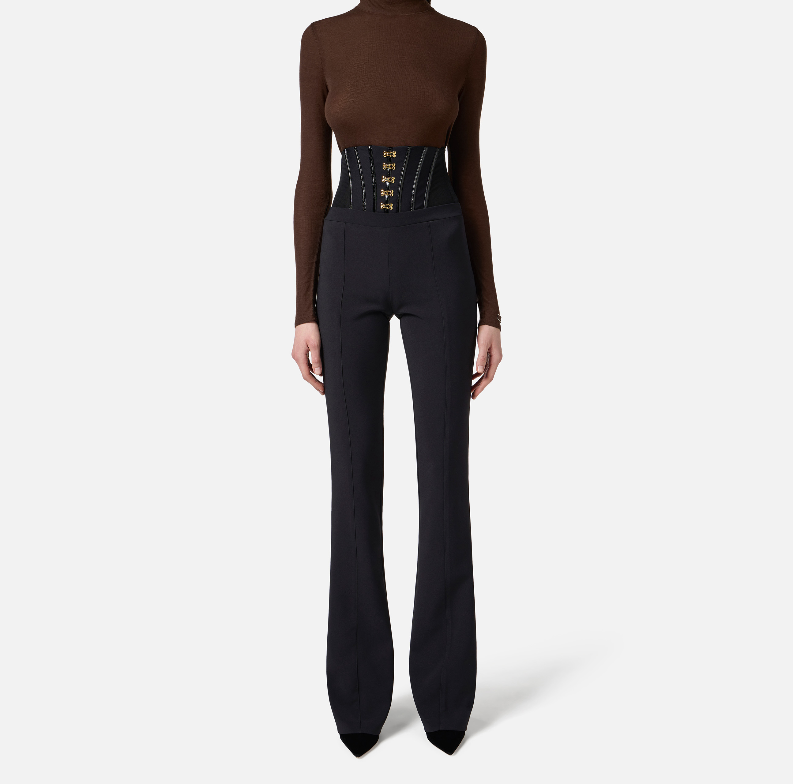 Women's skinny trousers outlet by Elisabetta Franchi: buy online