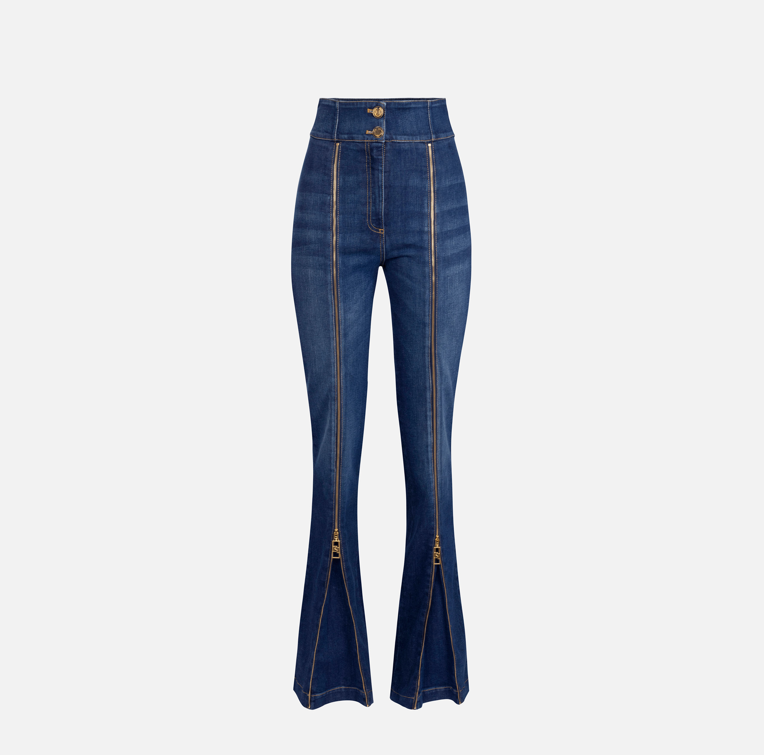 Flare Jeans Jeans Elisabetta Franchi Zampa Elisabetta Franchi