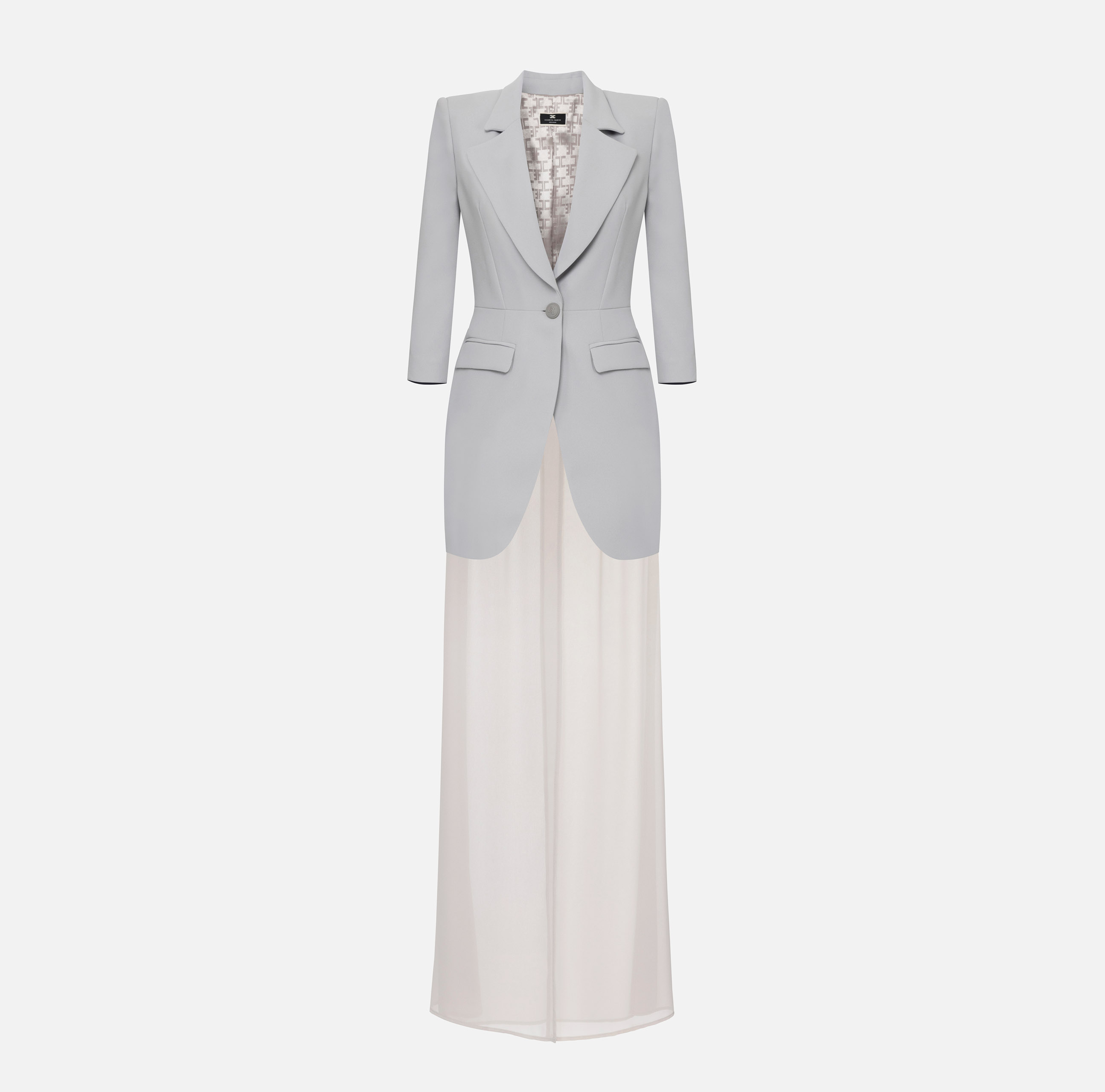 ELISABETTA FRANCHI セットアップ ジャケット スカート 白