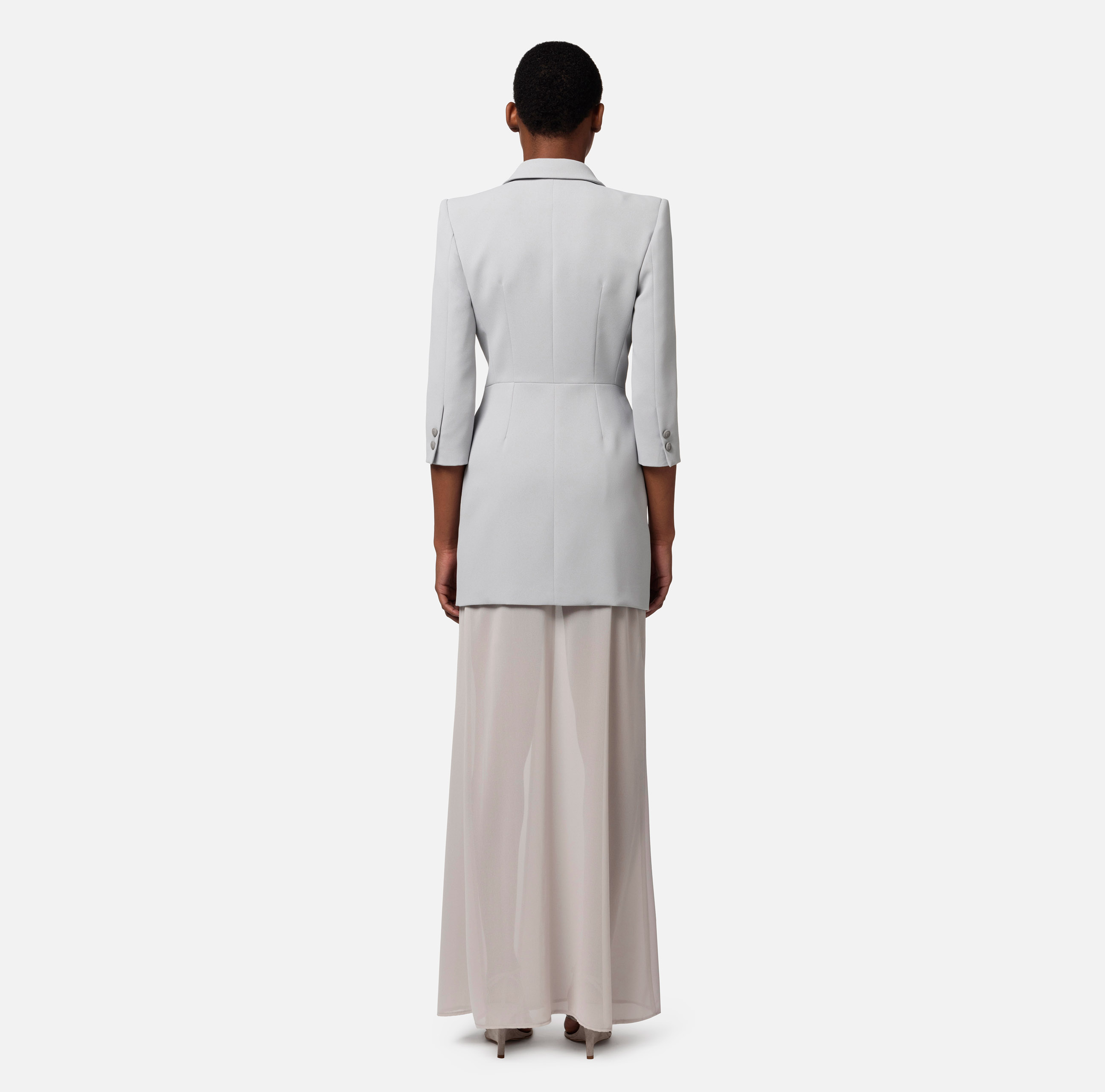 ELISABETTA FRANCHI セットアップ ジャケット スカート 白
