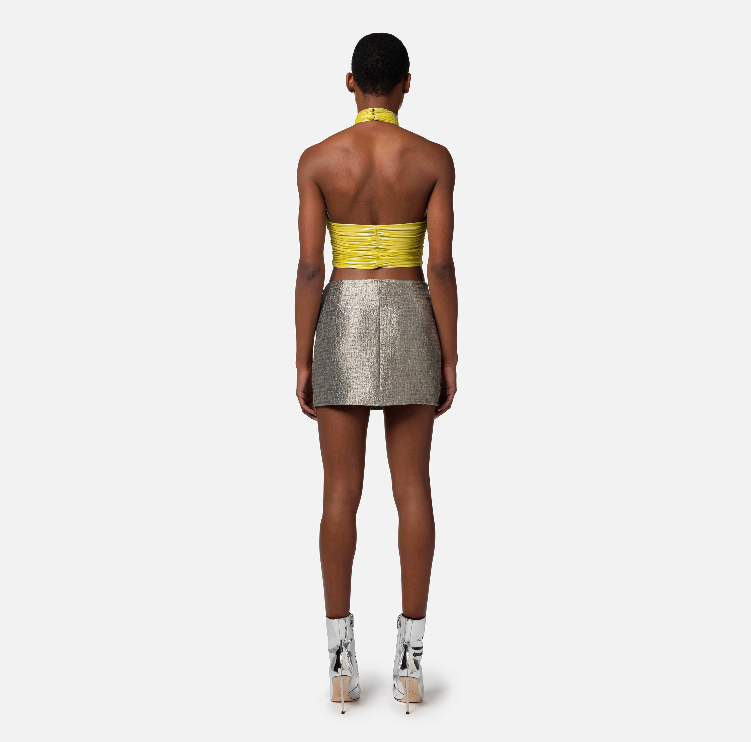 スリップ・インナー・キャミ ELISABETTA FRANCHI Transparent top Elisabetta Franchi Top bodice model with laces and shoulder
