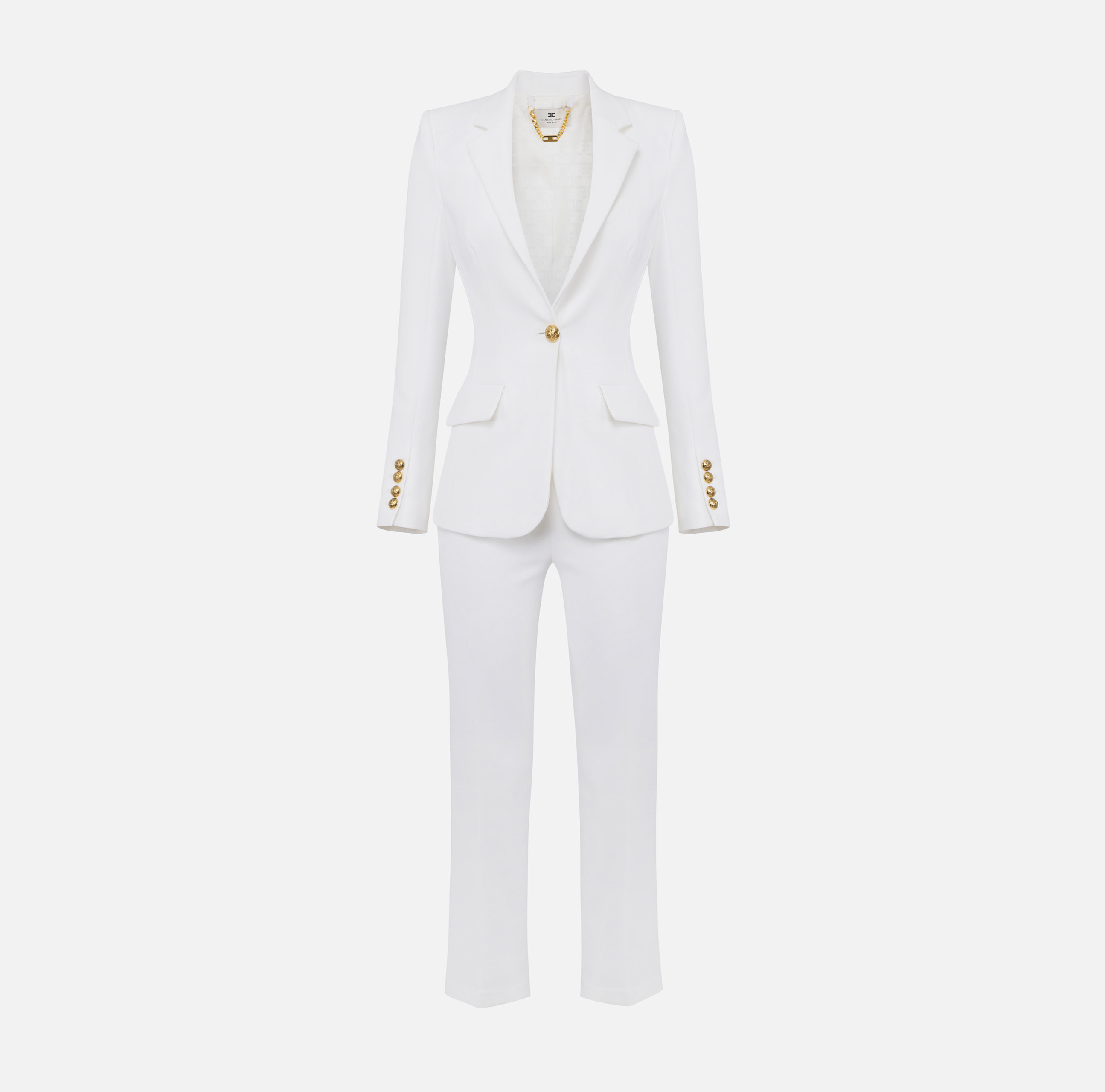 Suit Elisabetta Franchi Tailleur Outlet Single-breasted Women
