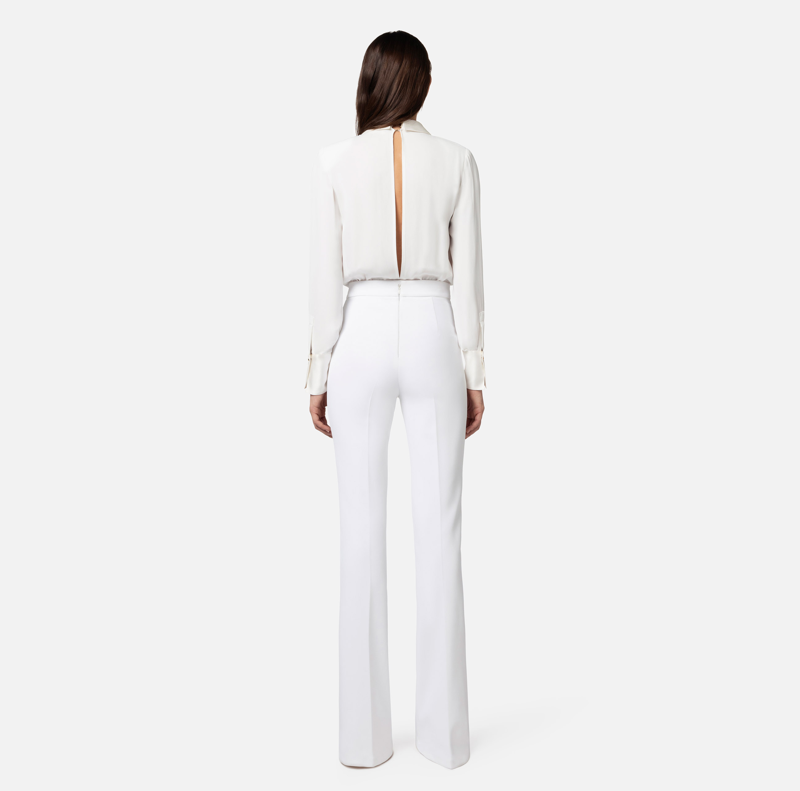 オールインワン・サロペット ELISABETTA FRANCHI Woman Jumpsuits White TU039 360 Women's jumpsuits outlet by Elisabetta Franchi: buy online