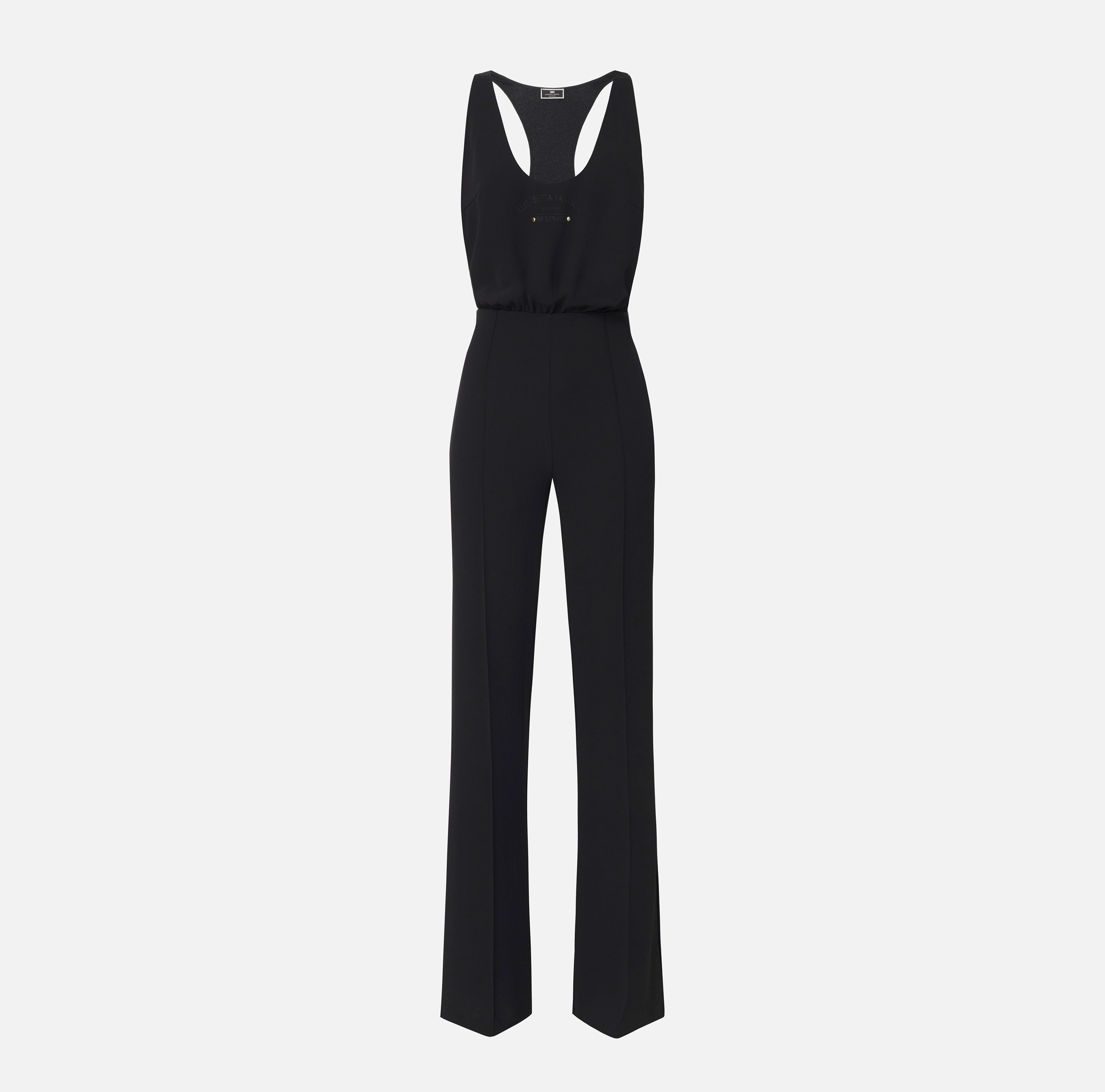 オールインワン・サロペット ELISABETTA FRANCHI JUMPSUITS BLACK JUMPSUIT Women's jumpsuits outlet by Elisabetta Franchi: buy online