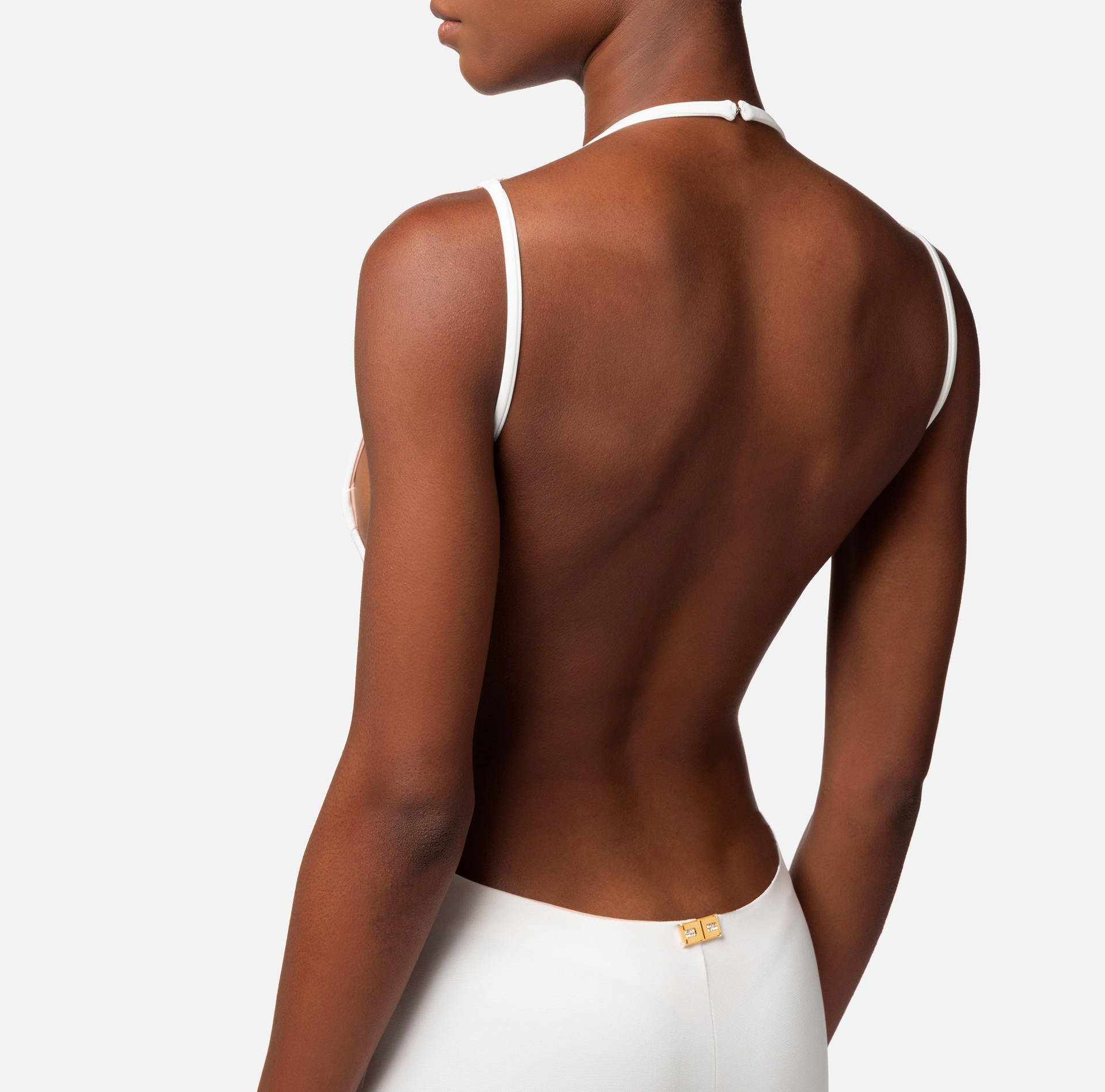 Red carpet dress with bare back - Elisabetta Franchi® Outlet