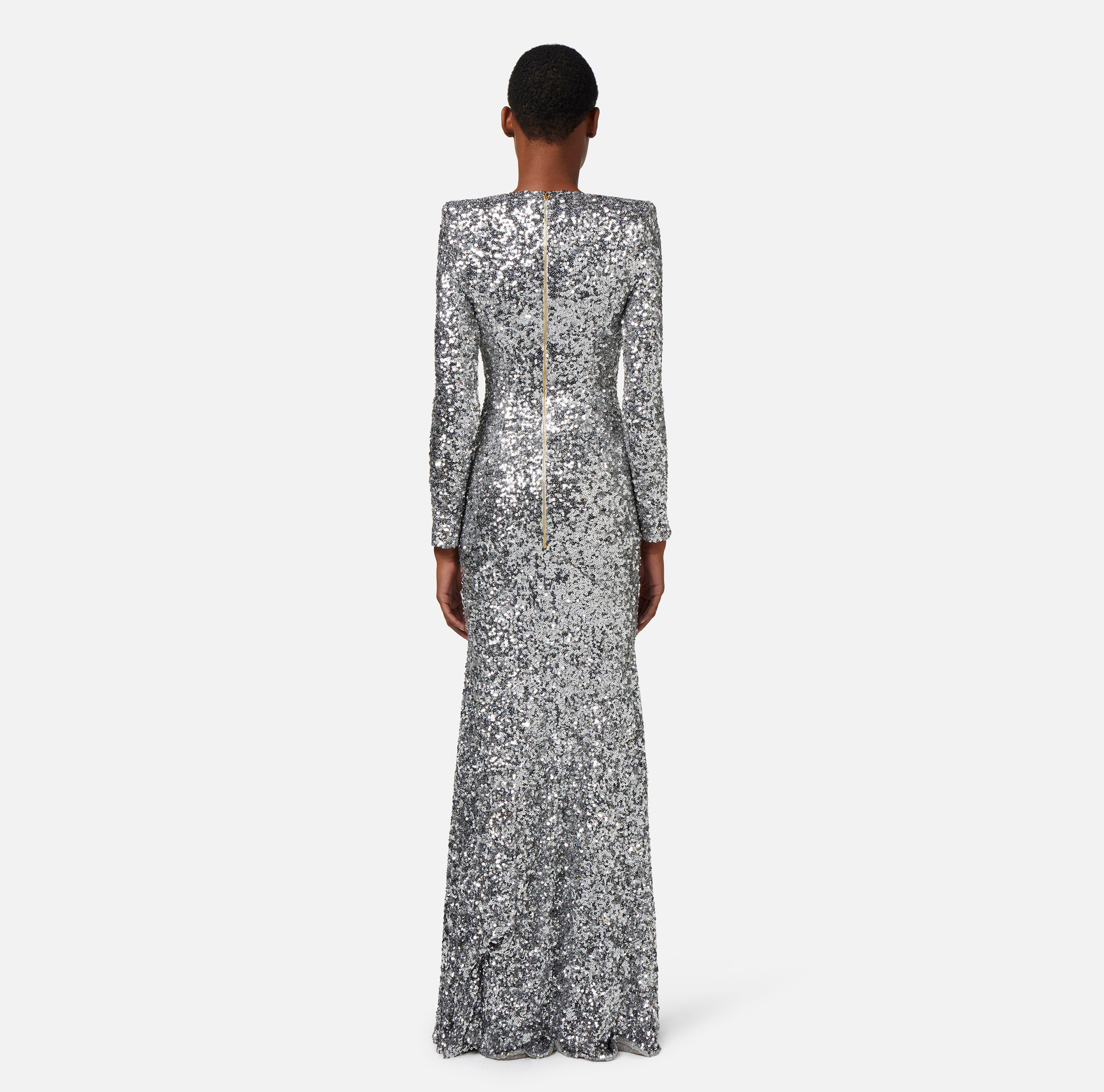 Robe Red Carpet en sequins - Elisabetta Franchi® Outlet