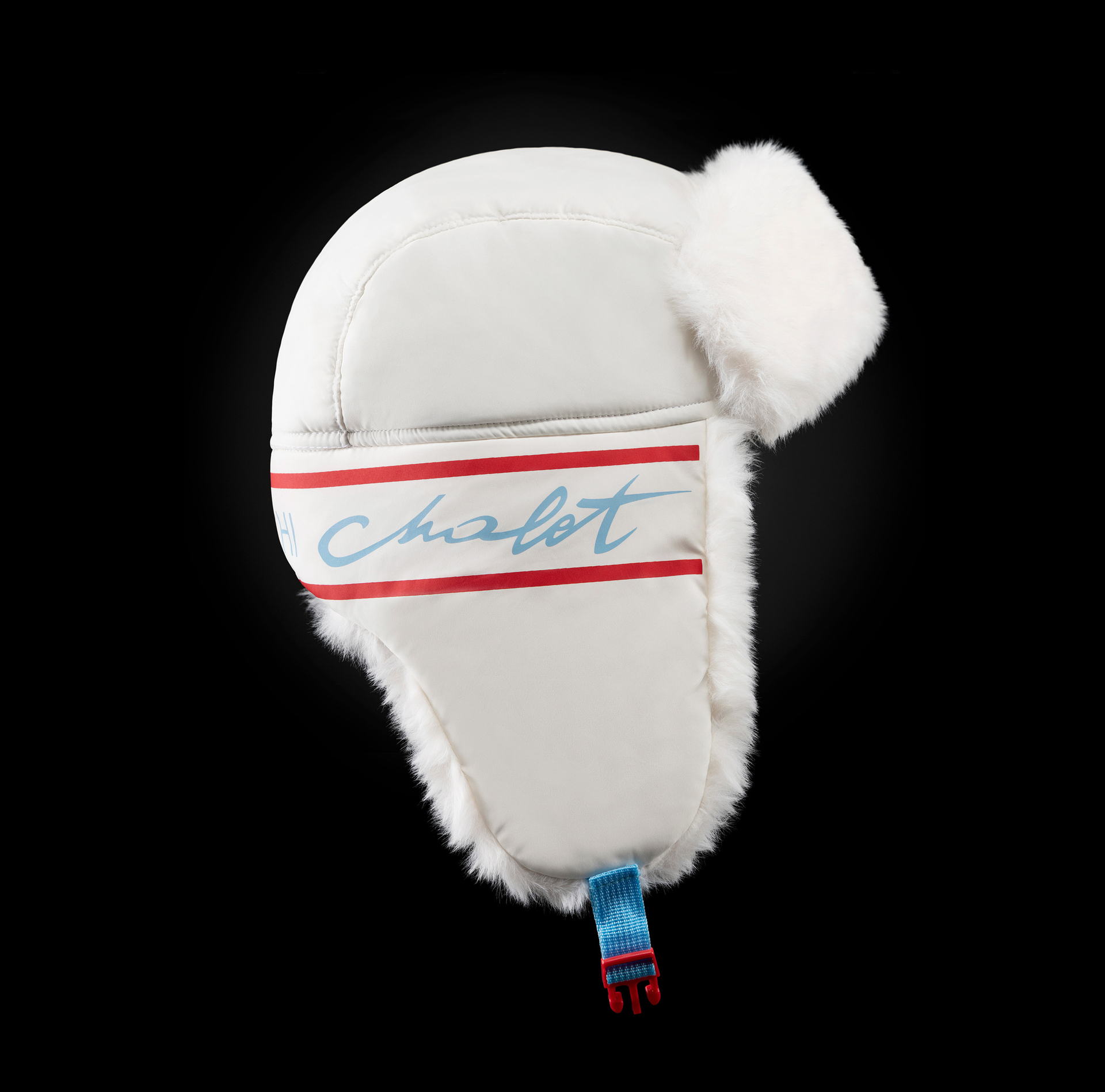 Chapka en nylon et shearling | Elisabetta Franchi® Outlet