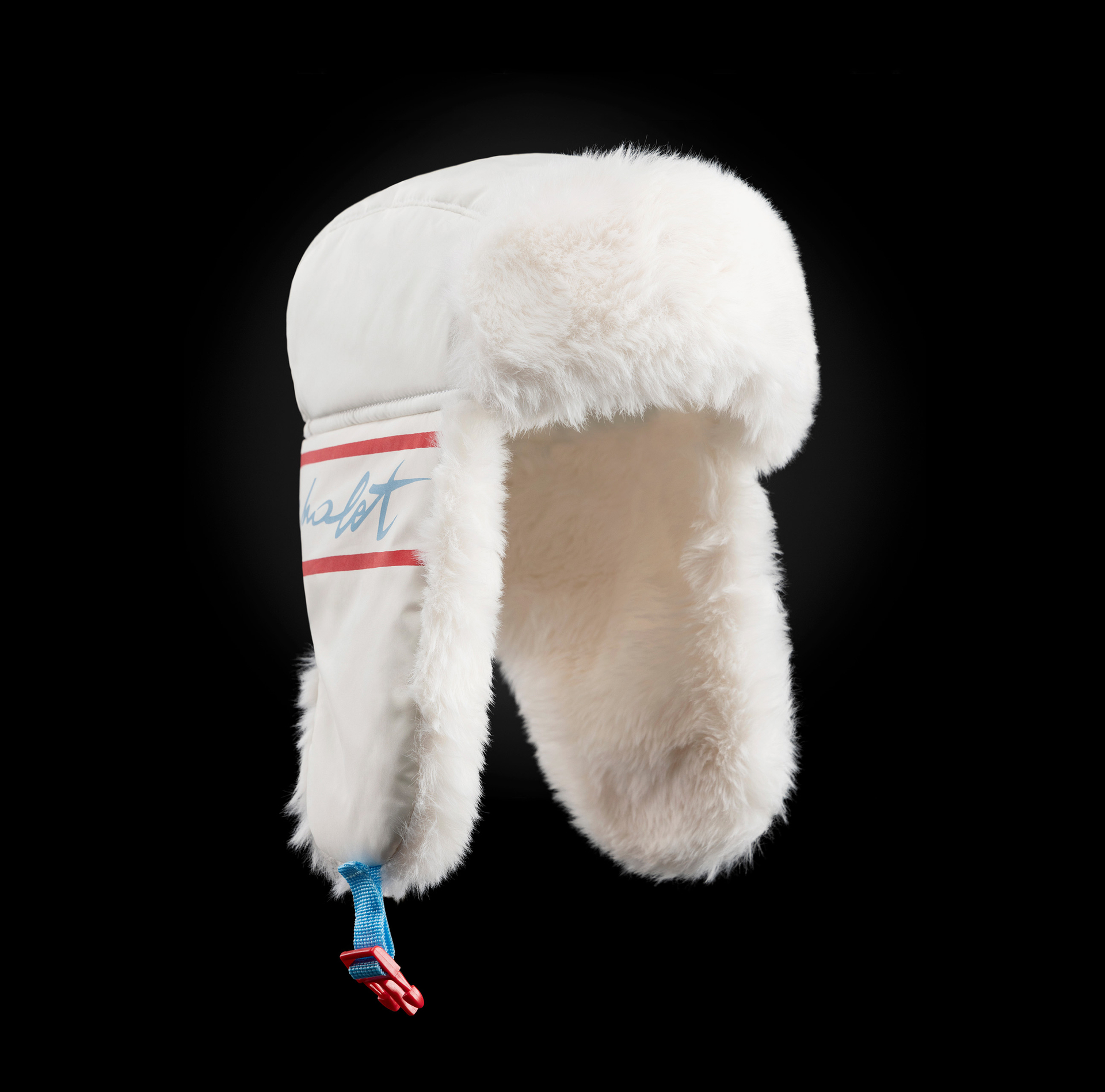 Chapka en nylon et shearling | Elisabetta Franchi® Outlet