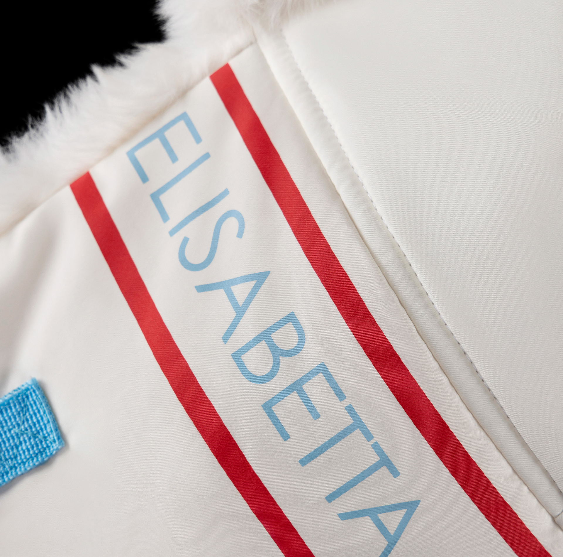 Chapka en nylon et shearling | Elisabetta Franchi® Outlet