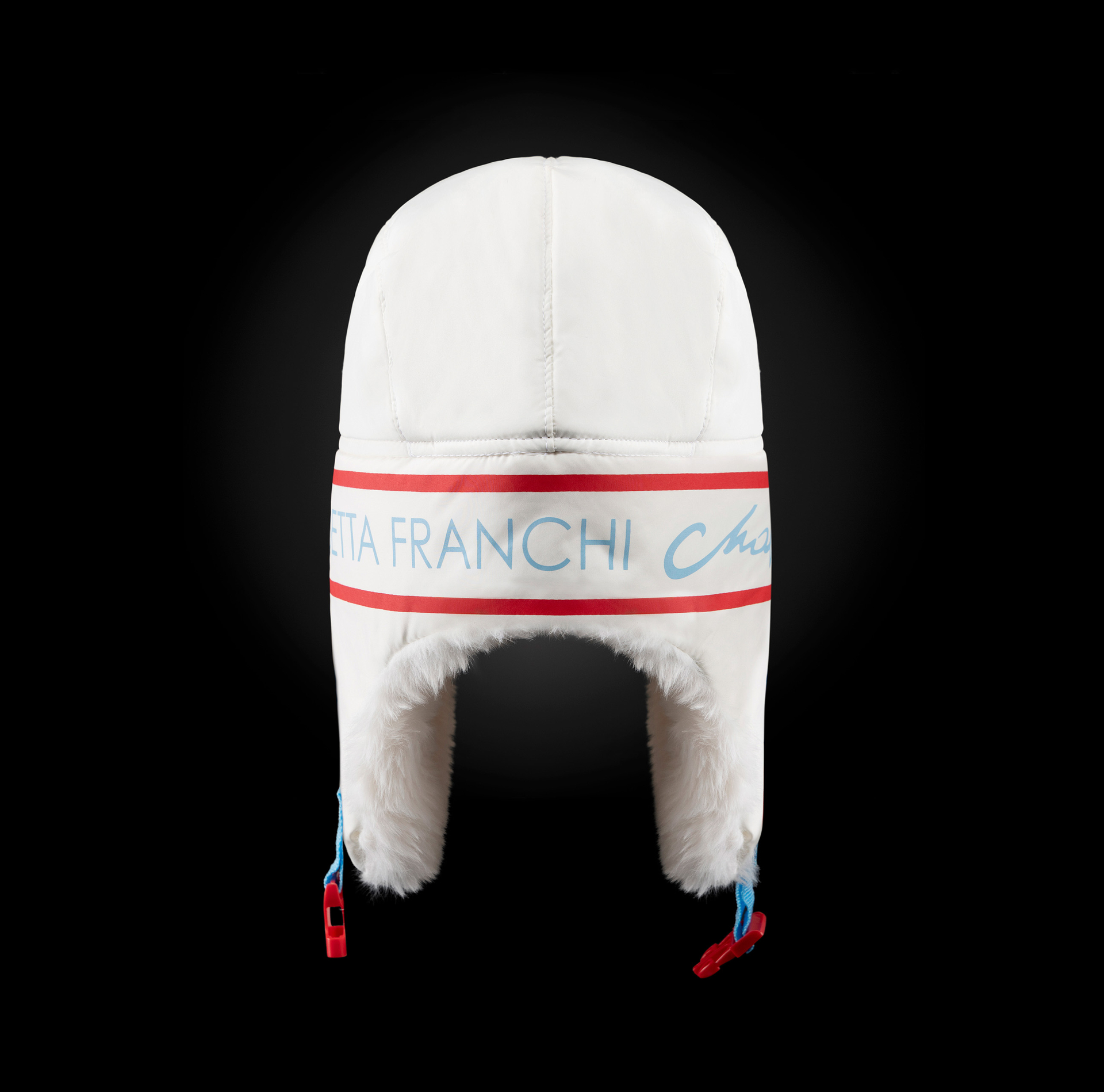 Chapka en nylon et shearling | Elisabetta Franchi® Outlet