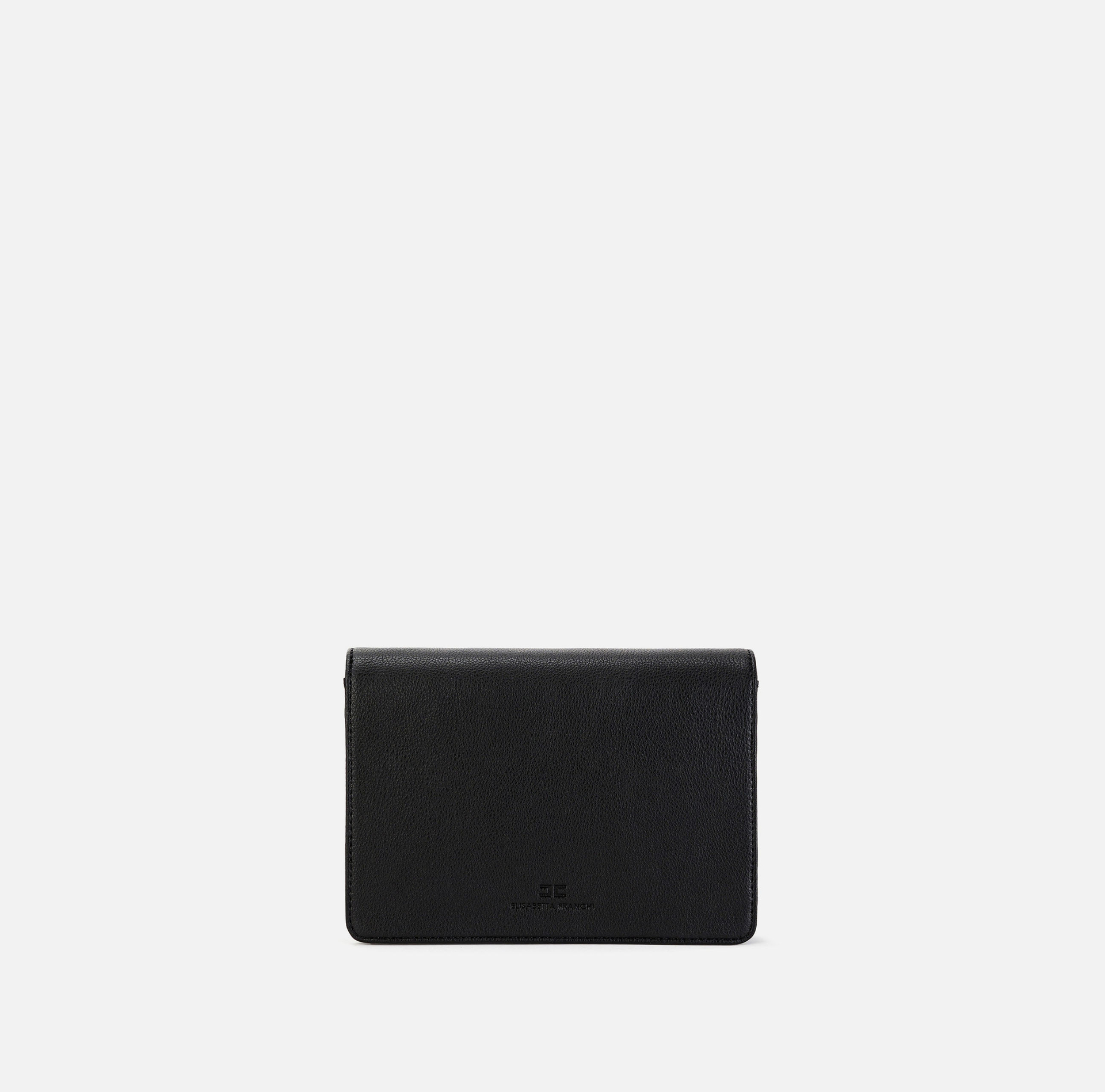 Bag with chain shoulder strap - Elisabetta Franchi® Outlet