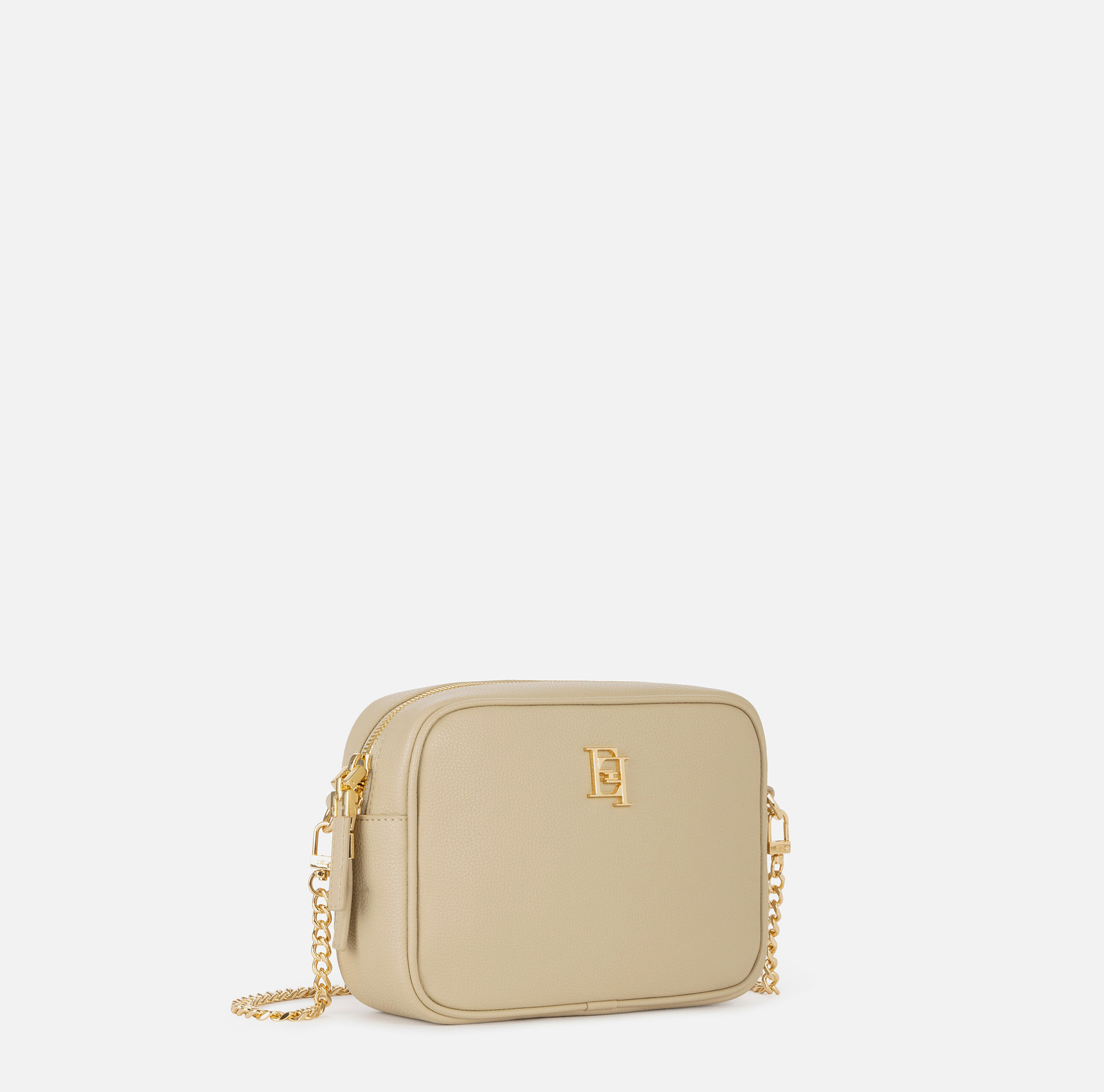 Camera bag con logo in metallo - Elisabetta Franchi® Outlet