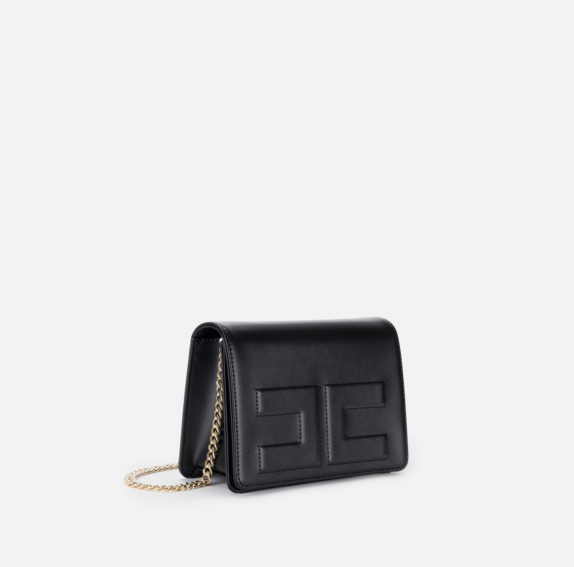 Borsa con tracolla a catena - Elisabetta Franchi® Outlet