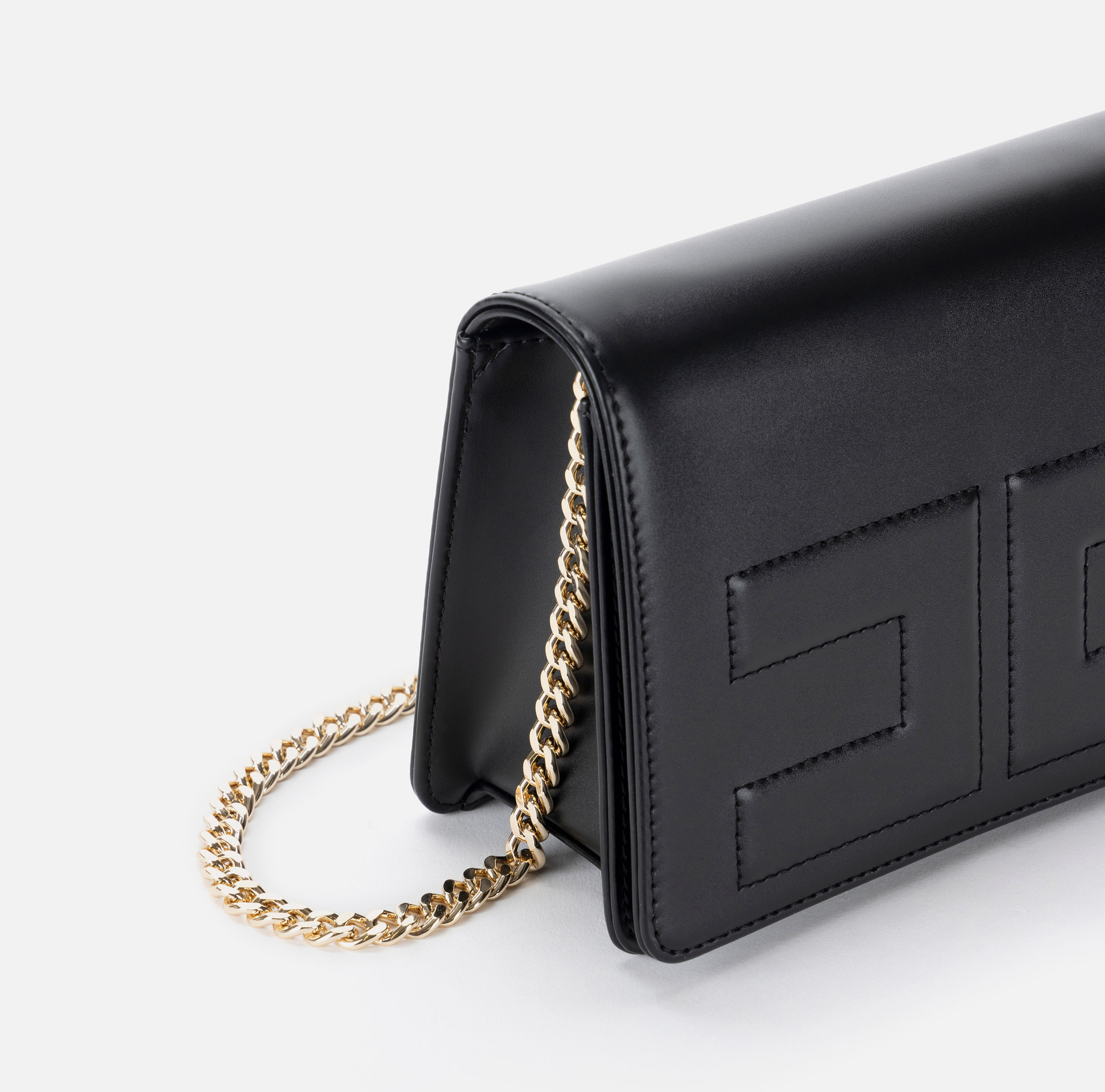 Borsa con tracolla a catena - Elisabetta Franchi® Outlet