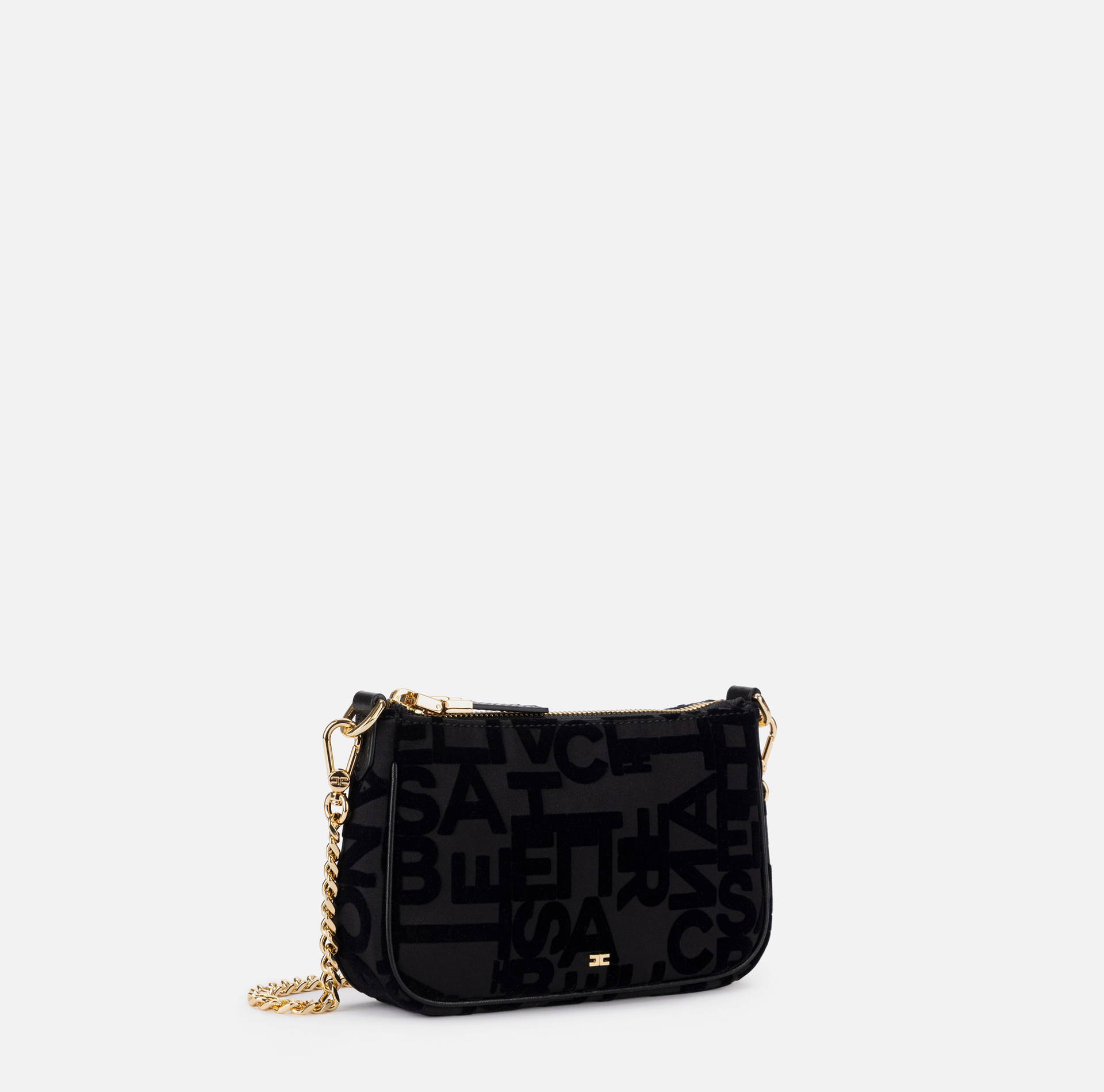Pochette lettres avec bandoulière | Elisabetta Franchi® Outlet