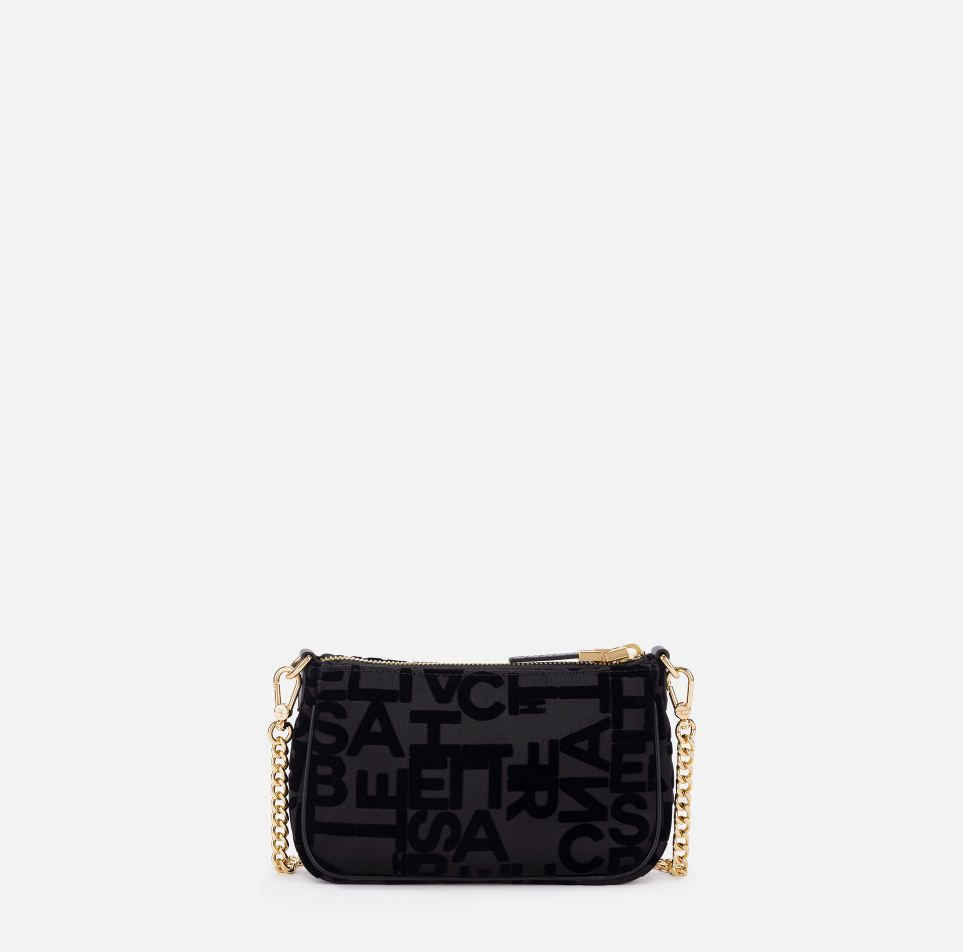 Pochette lettres avec bandoulière | Elisabetta Franchi® Outlet