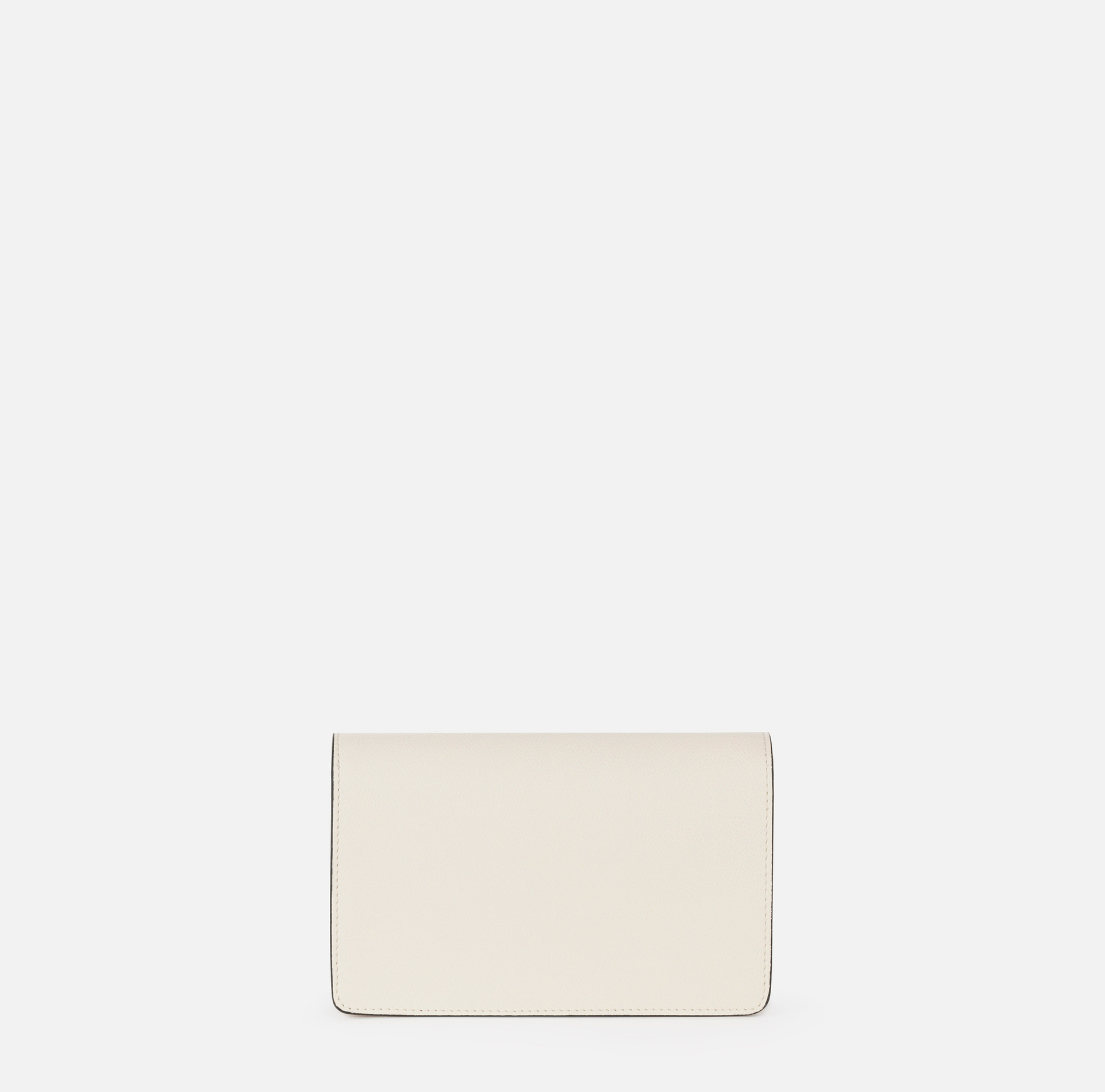 Borsa a tracolla in pelle con morsetto - Elisabetta Franchi® Outlet