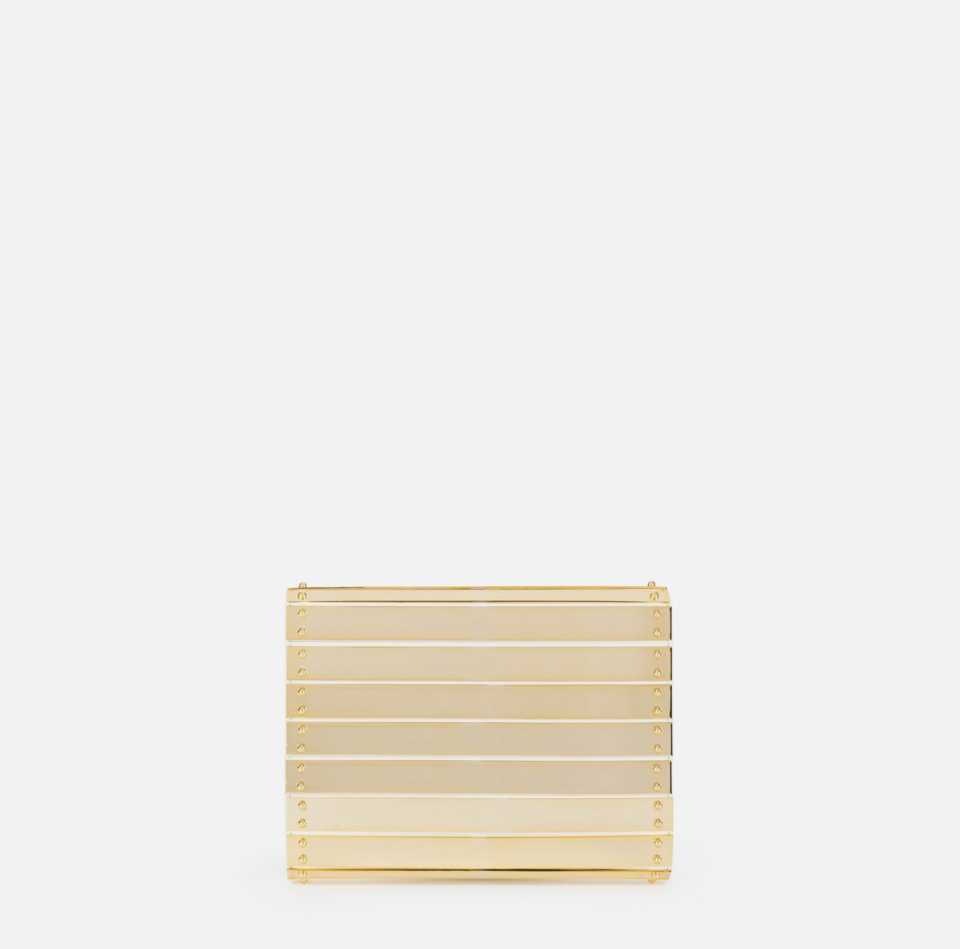 Reflective clutch bag with shoulder strap - Elisabetta Franchi® Outlet