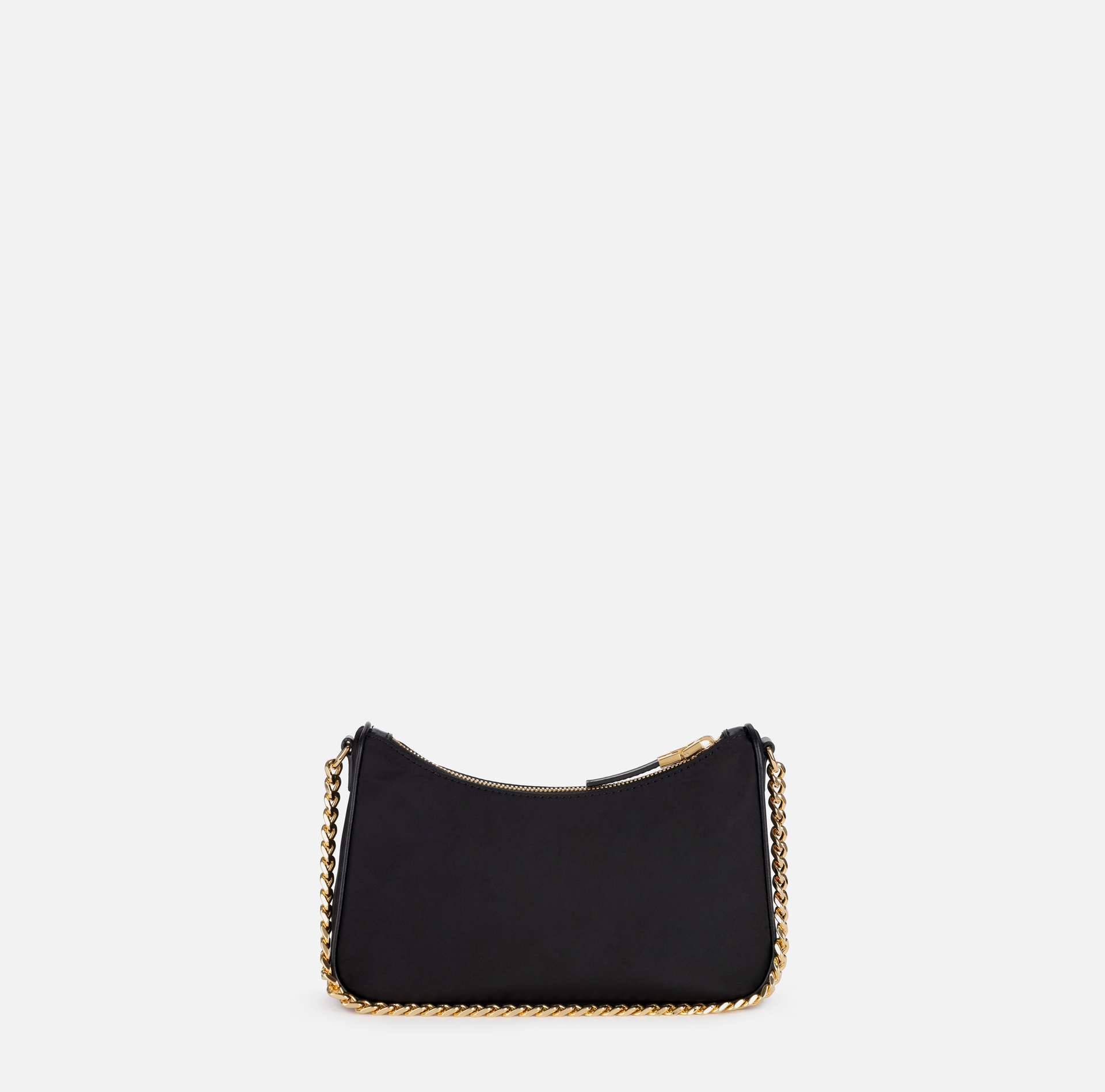 Bag with double shoulder strap and logo | Elisabetta Franchi® Outlet