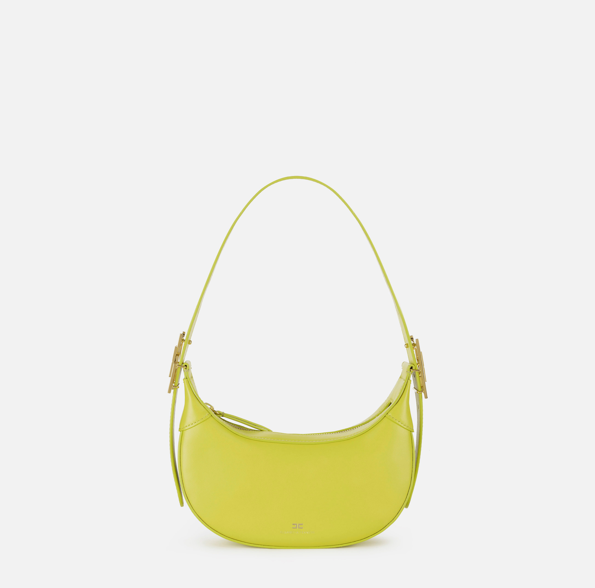 Sac hobo de taille moyenne avec boucle en métal - Elisabetta Franchi® Outlet