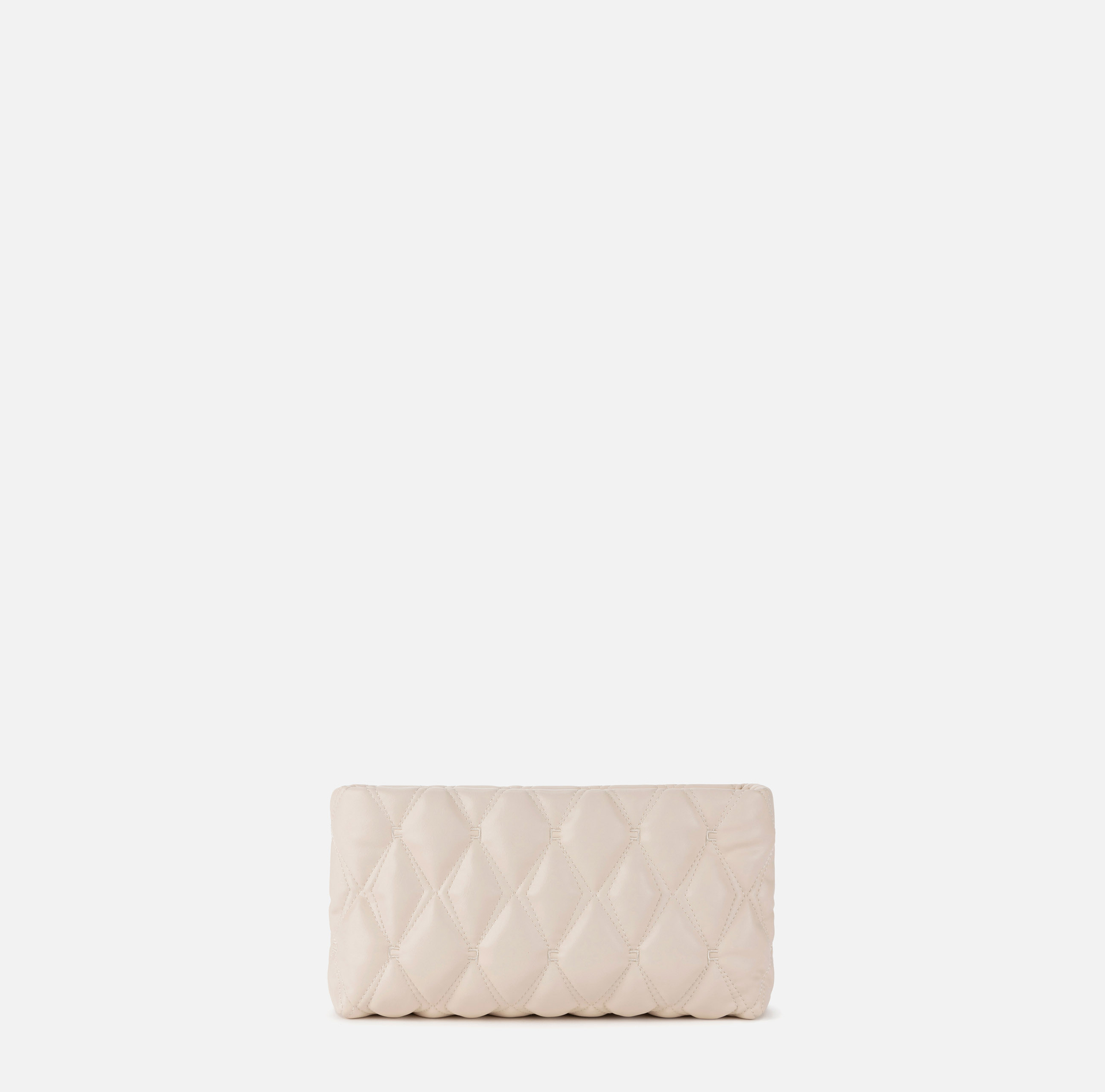 Bolso de mano de tejido en relieve con correa de cadena | Elisabetta Franchi® Outlet