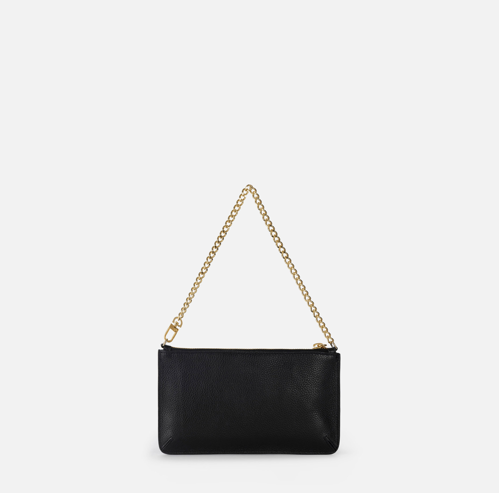 Mini-sac baguette à bandoulière en cuir avec lettres | Elisabetta Franchi® Outlet