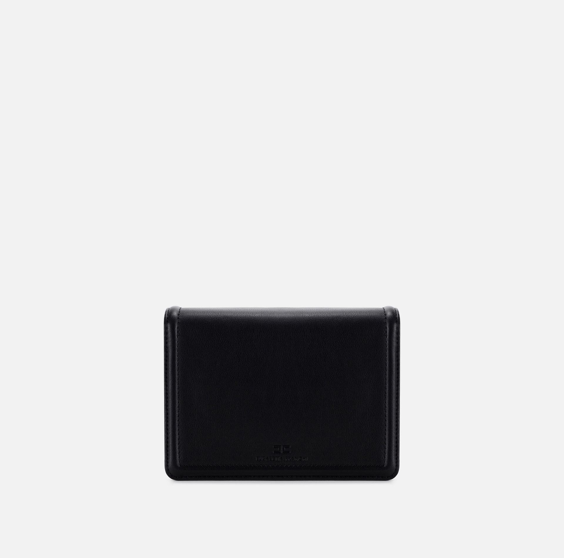 Mini shoulder strap with logo | Elisabetta Franchi® Outlet