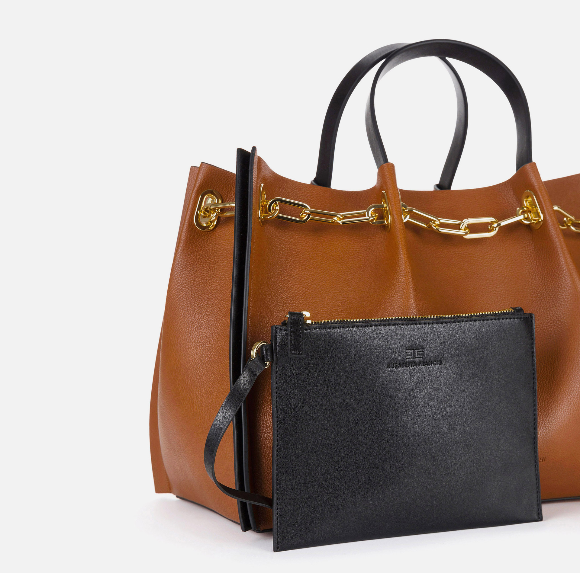 Sac Shopping Dune - Elisabetta Franchi® Outlet