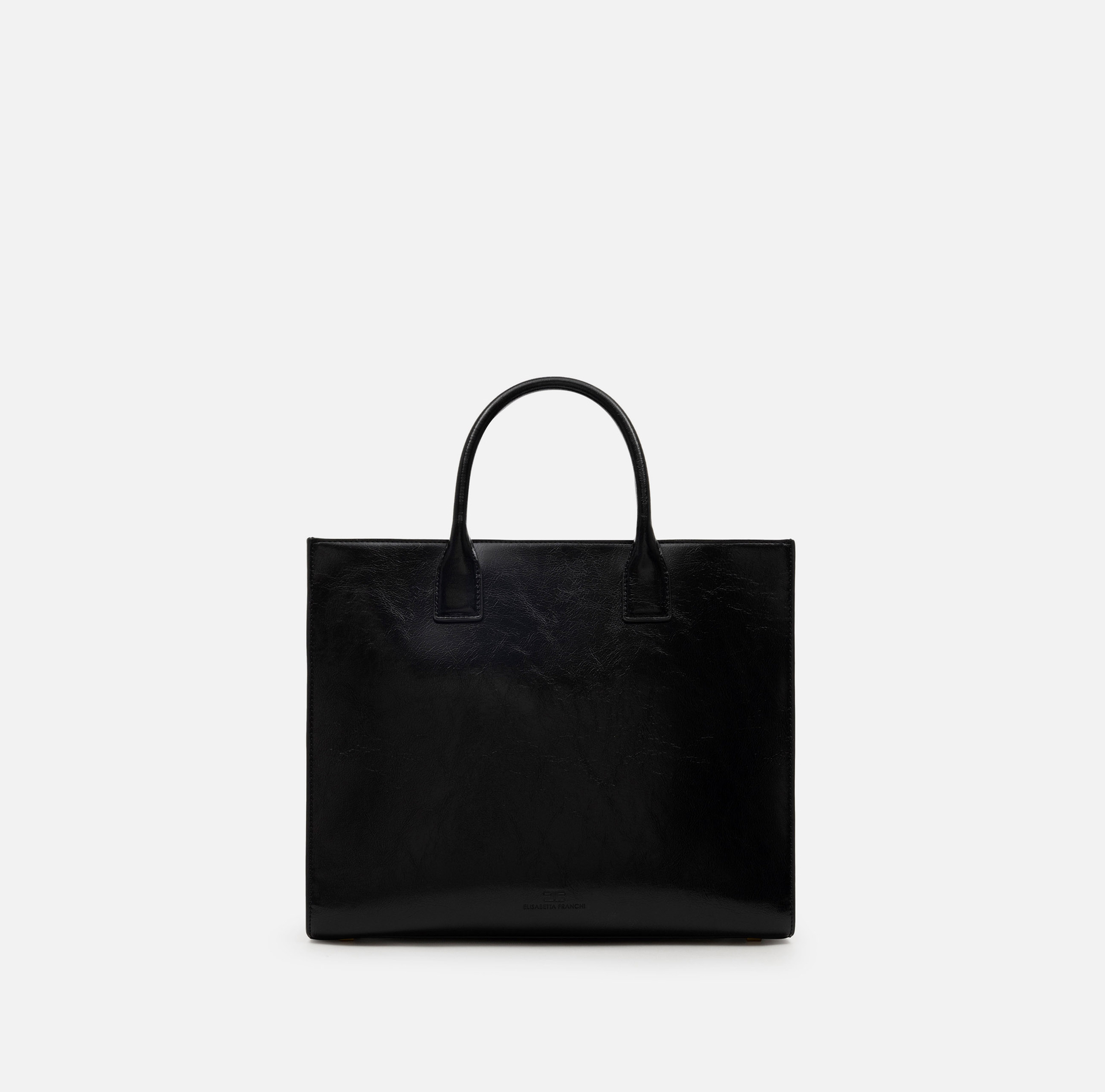 Shopper with shoulder strap - Elisabetta Franchi® Outlet