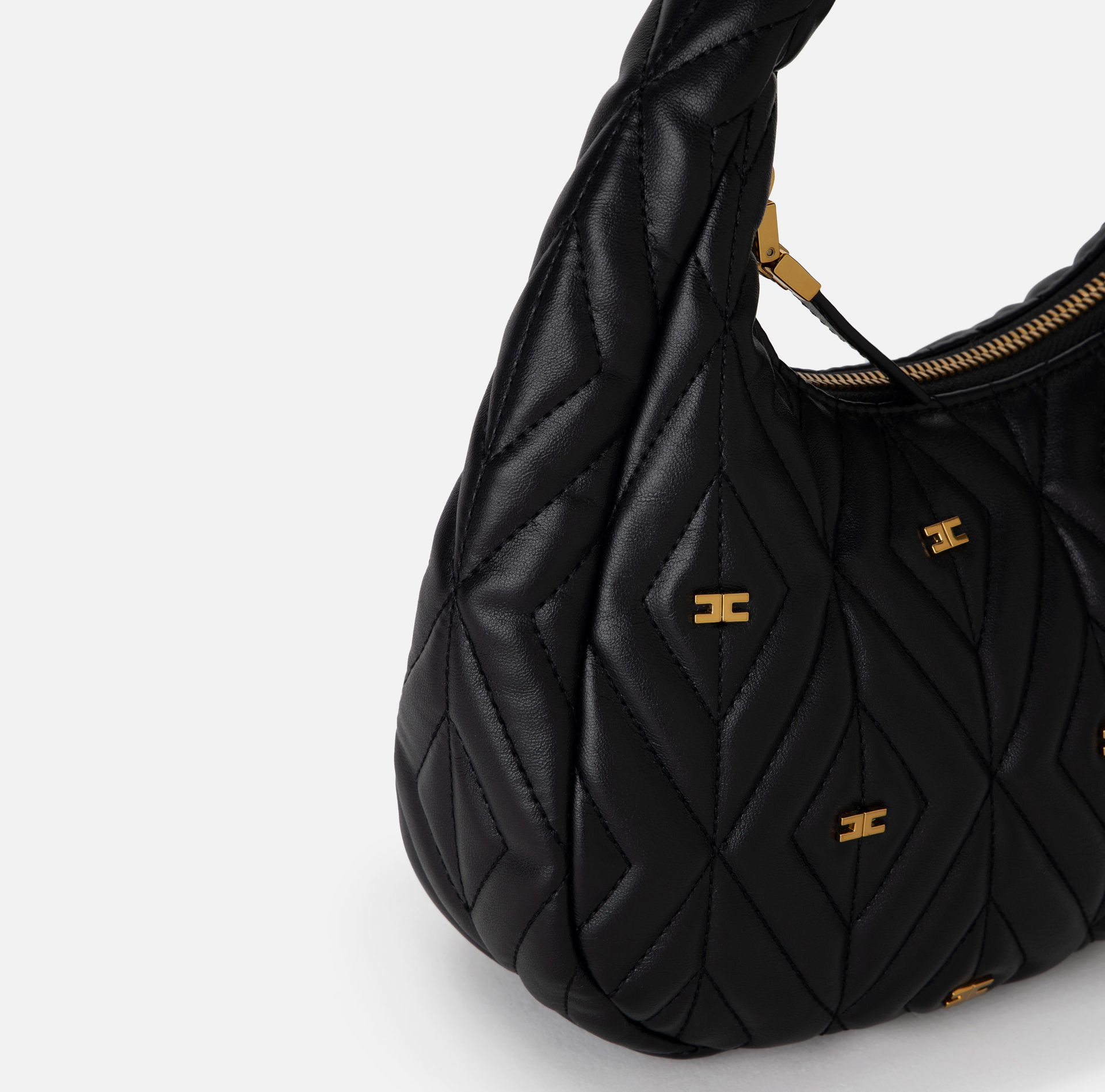Small Étoile Hobo Bag | Elisabetta Franchi® Outlet