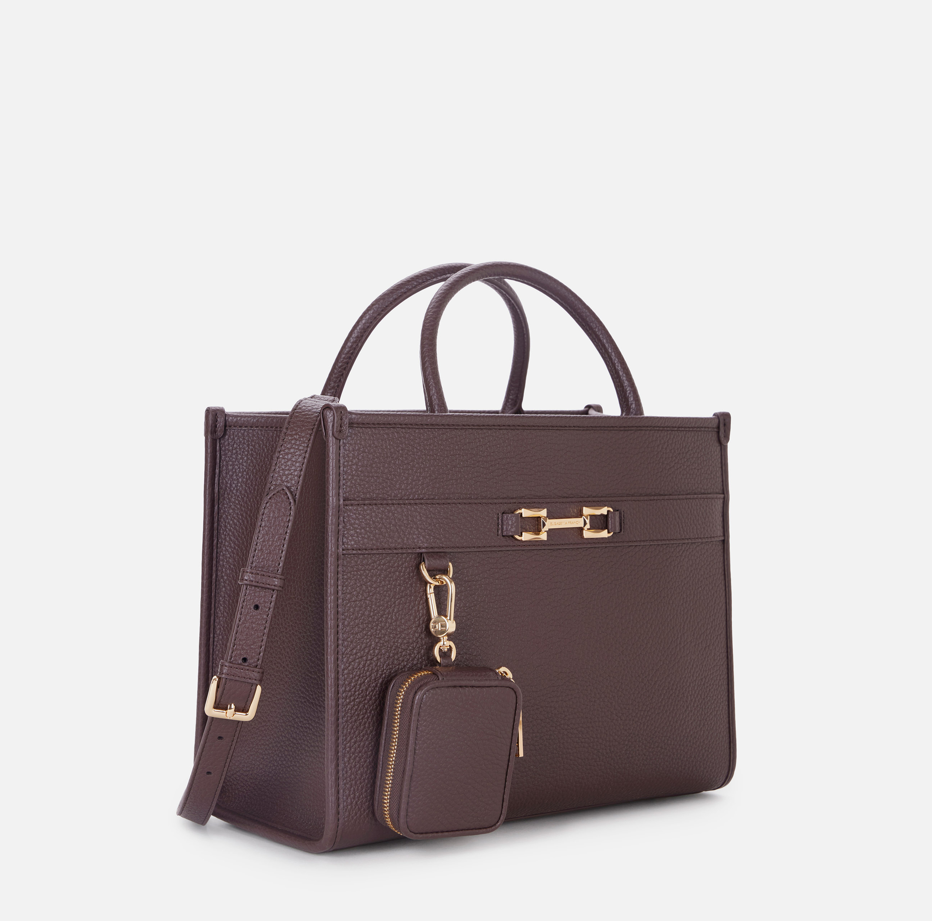 Shopper bag with coin purse | Elisabetta Franchi® Outlet