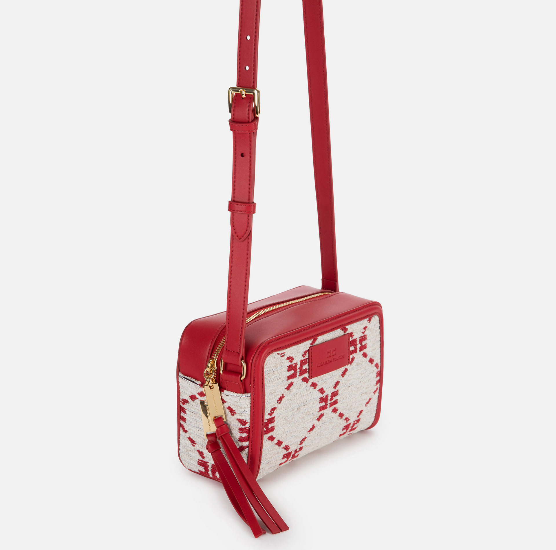 Sac à bandoulière quotidien Losanga - Elisabetta Franchi® Outlet