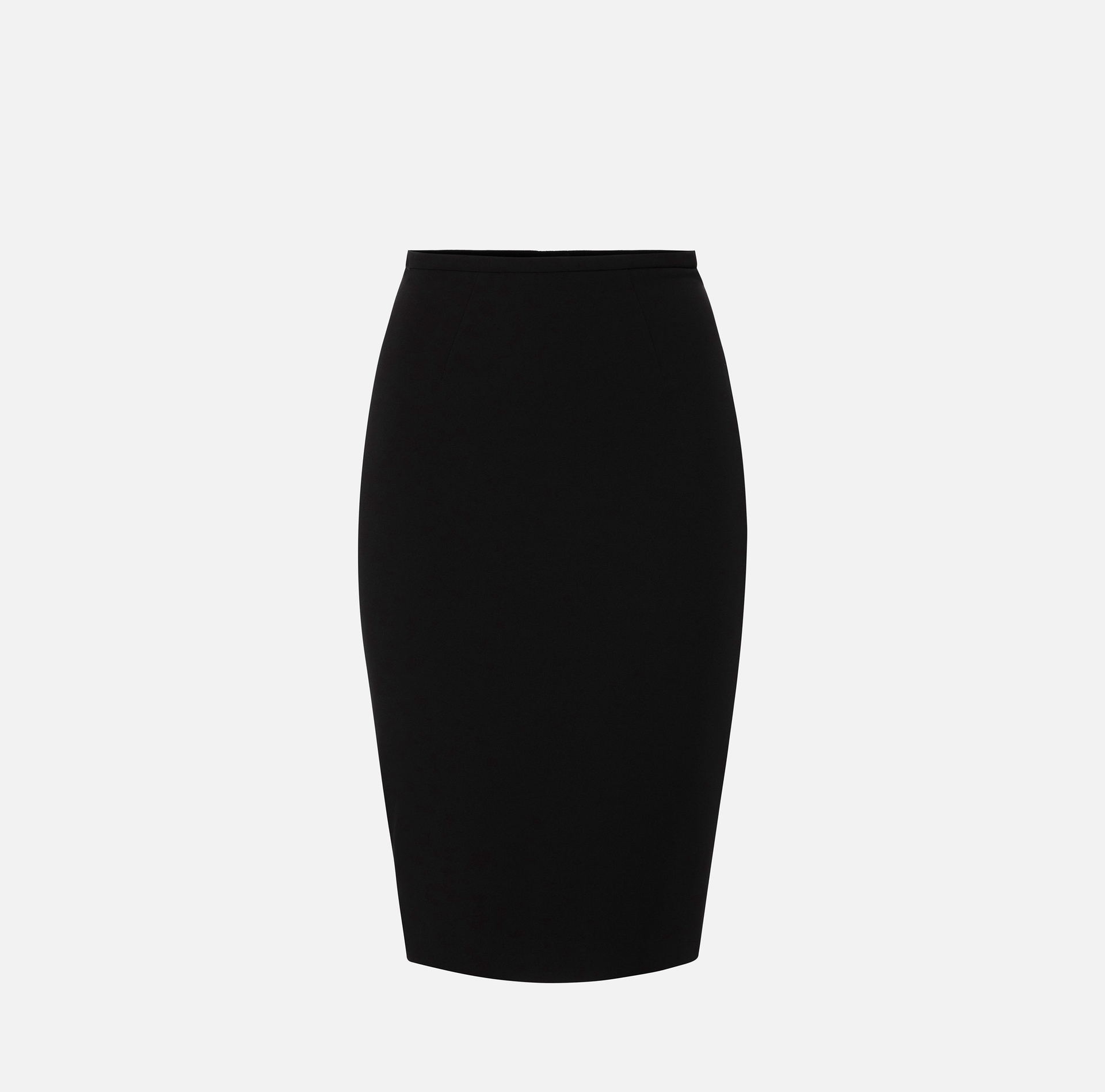 Jupe mi-mollet en crêpe léger - Elisabetta Franchi® Outlet