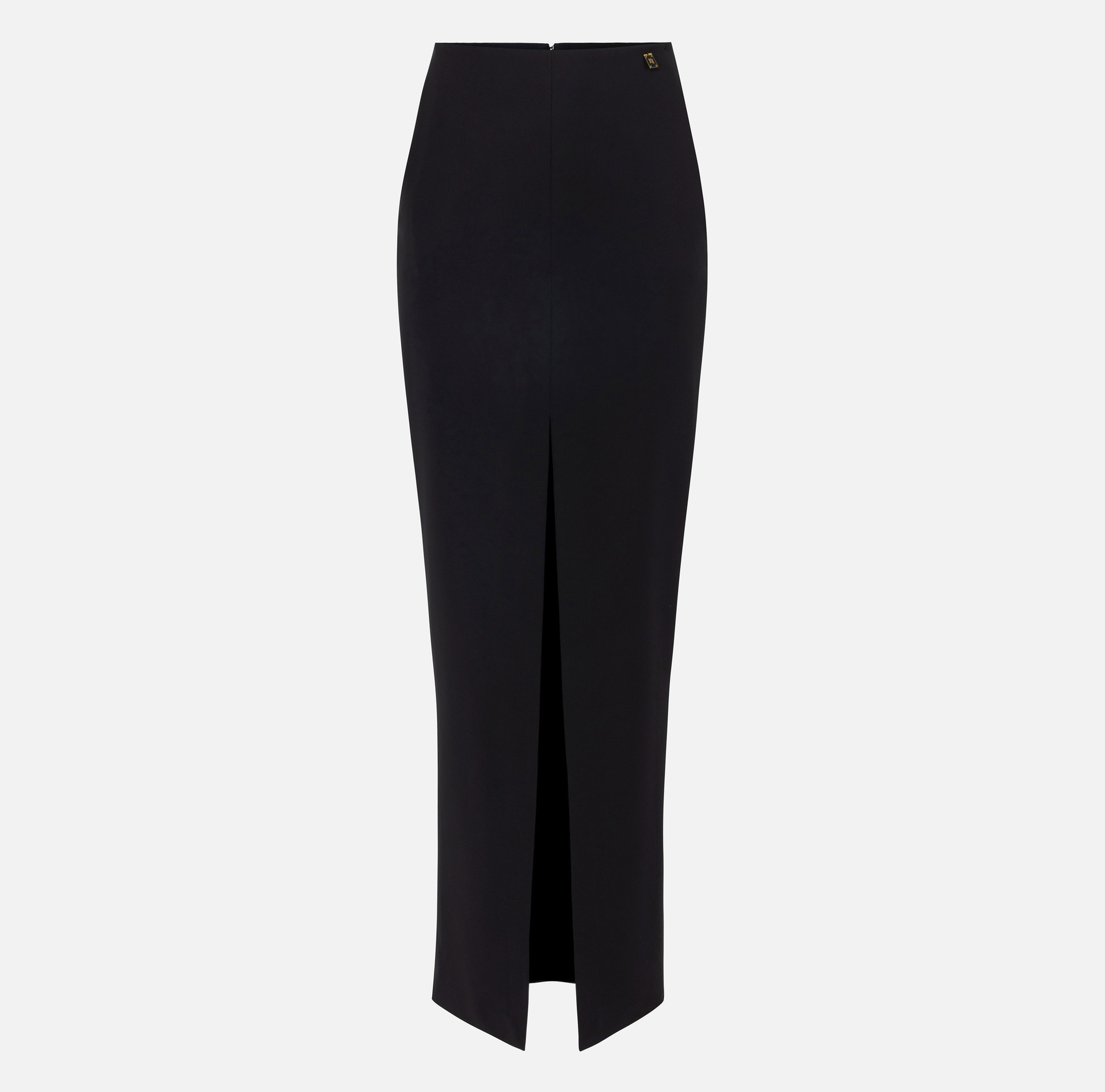 Longue jupe en crêpe fluide - Elisabetta Franchi® Outlet