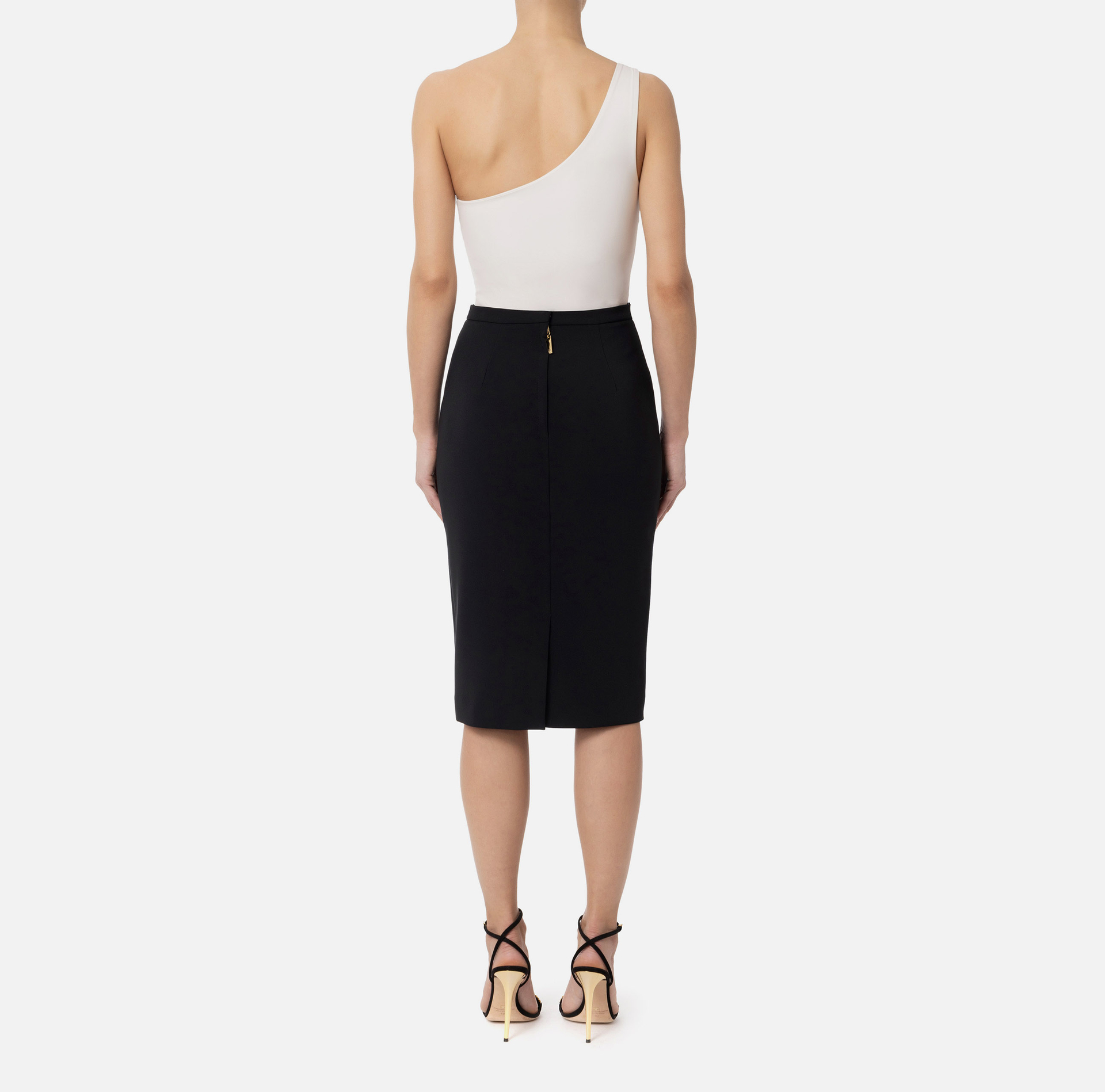 Bleistiftrock mit enger Passform - Elisabetta Franchi® Outlet
