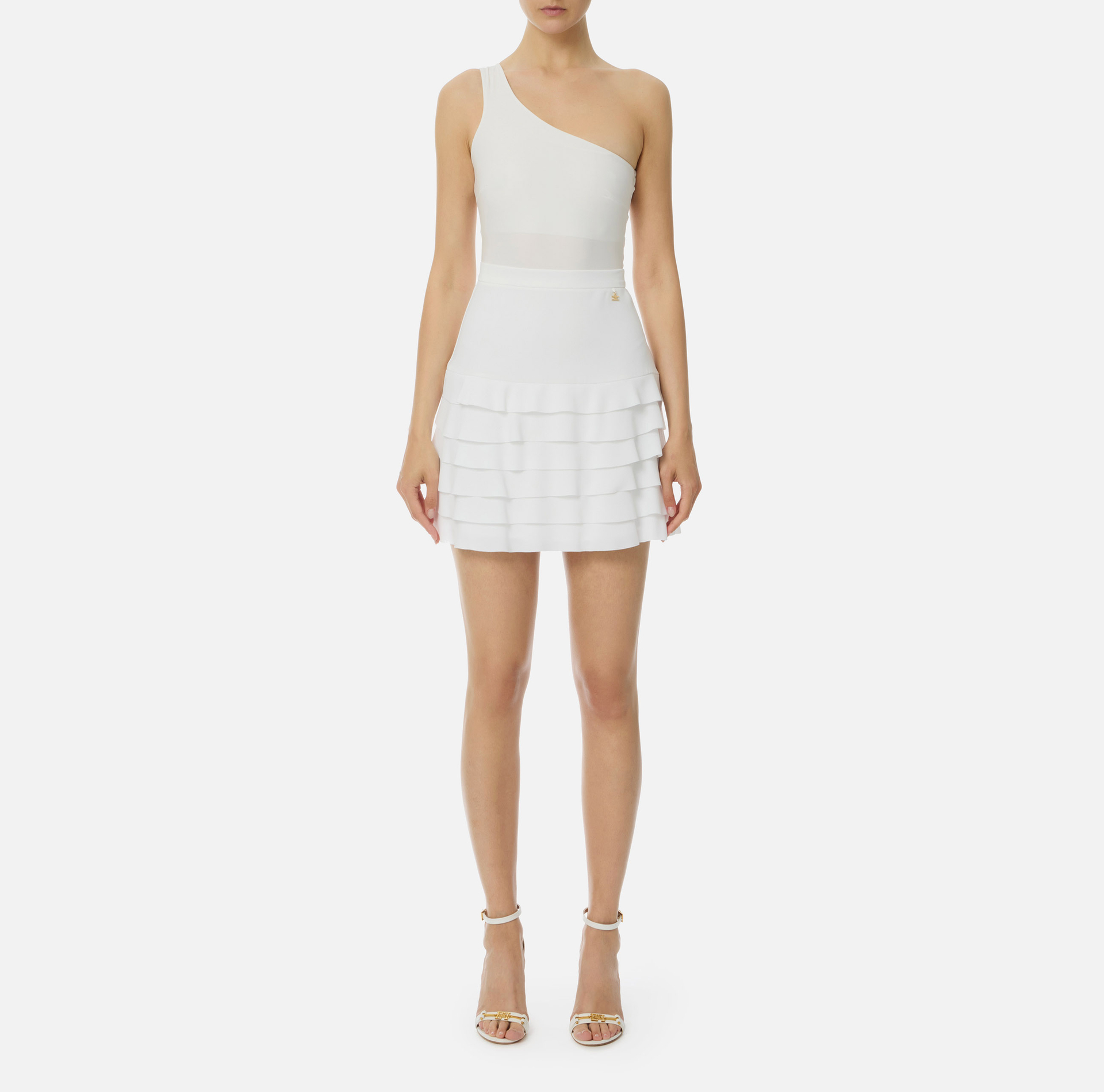 Mini-jupe plissée - Elisabetta Franchi® Outlet