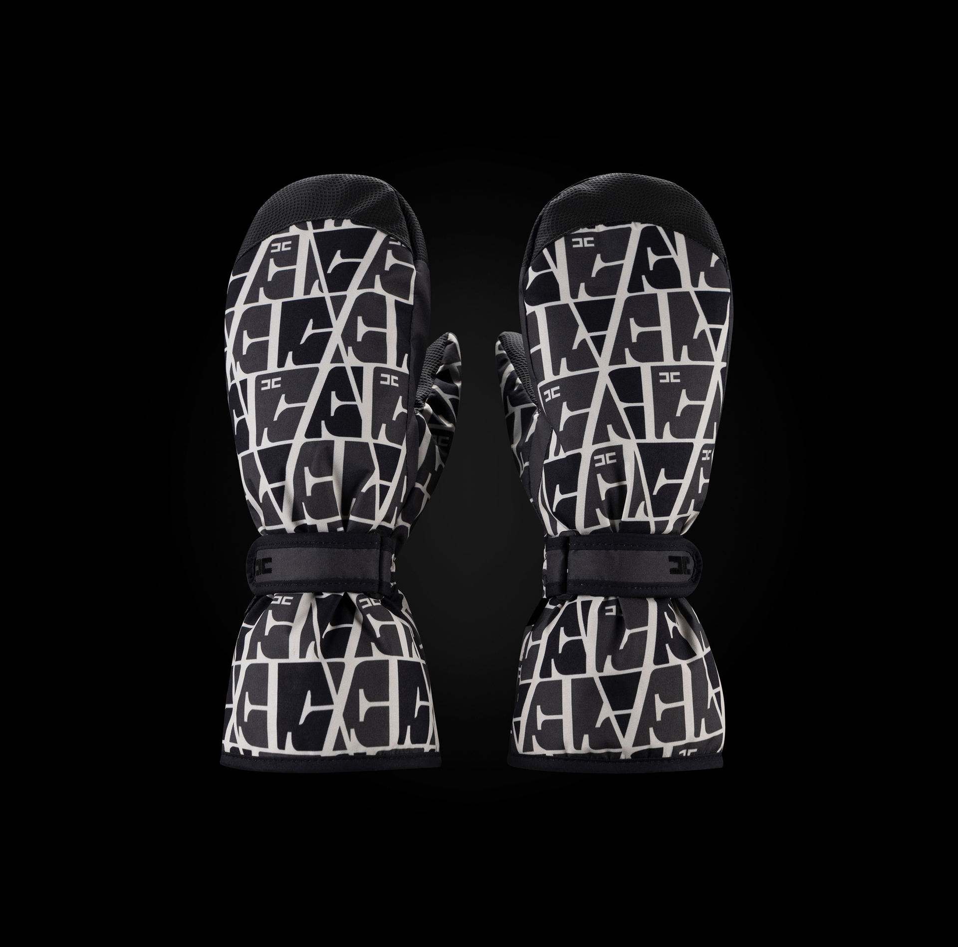 Moufles techniques en nylon | Elisabetta Franchi® Outlet